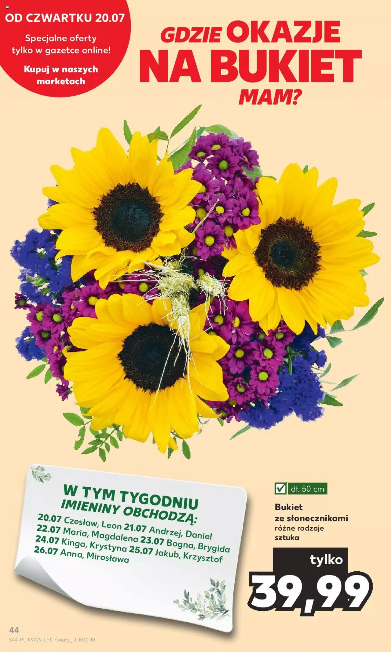 KAUFLAND gazetka ważna od 20.07.2023 do 26.07.2023 strona 44