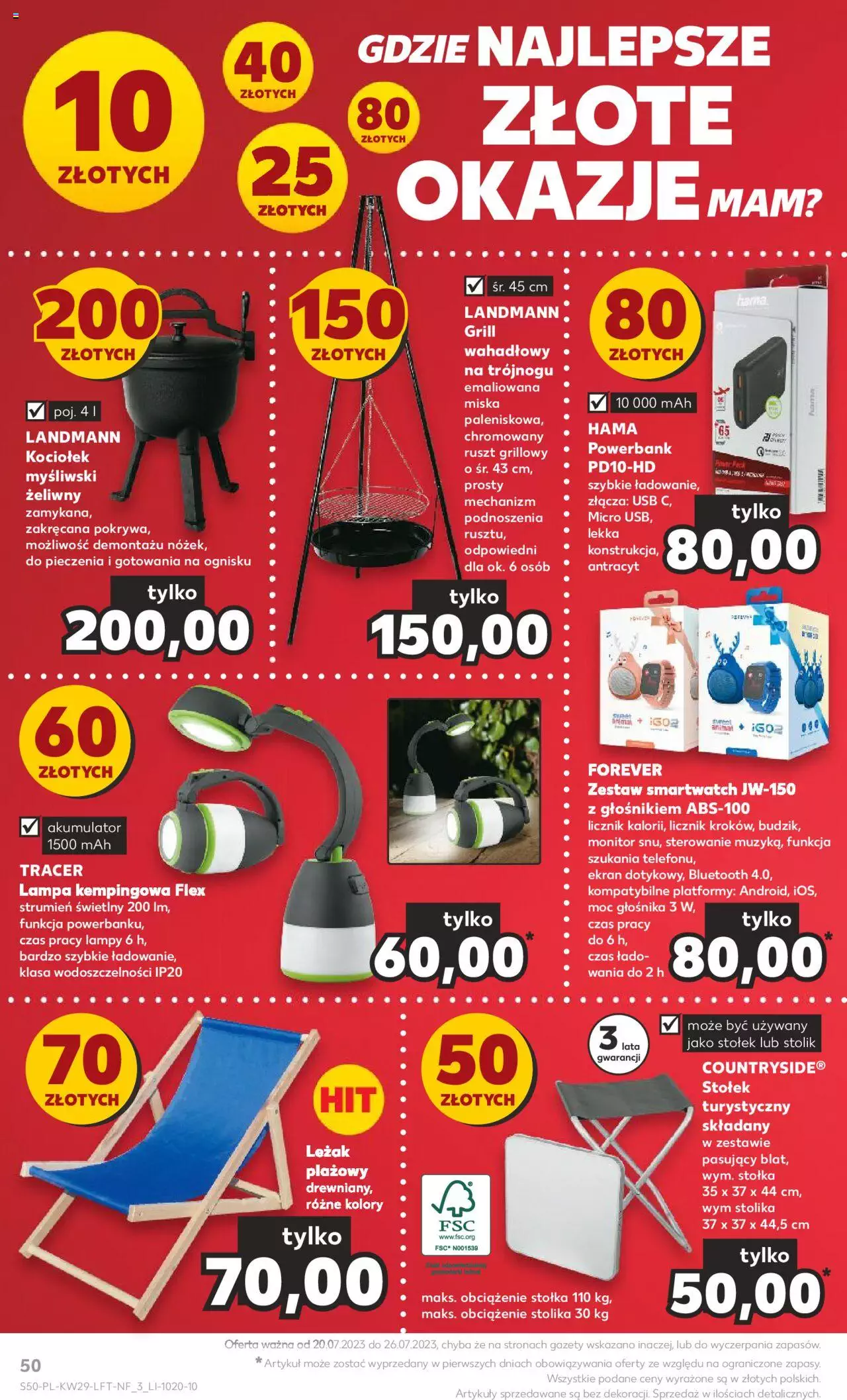 KAUFLAND gazetka ważna od 20.07.2023 do 26.07.2023 strona 50