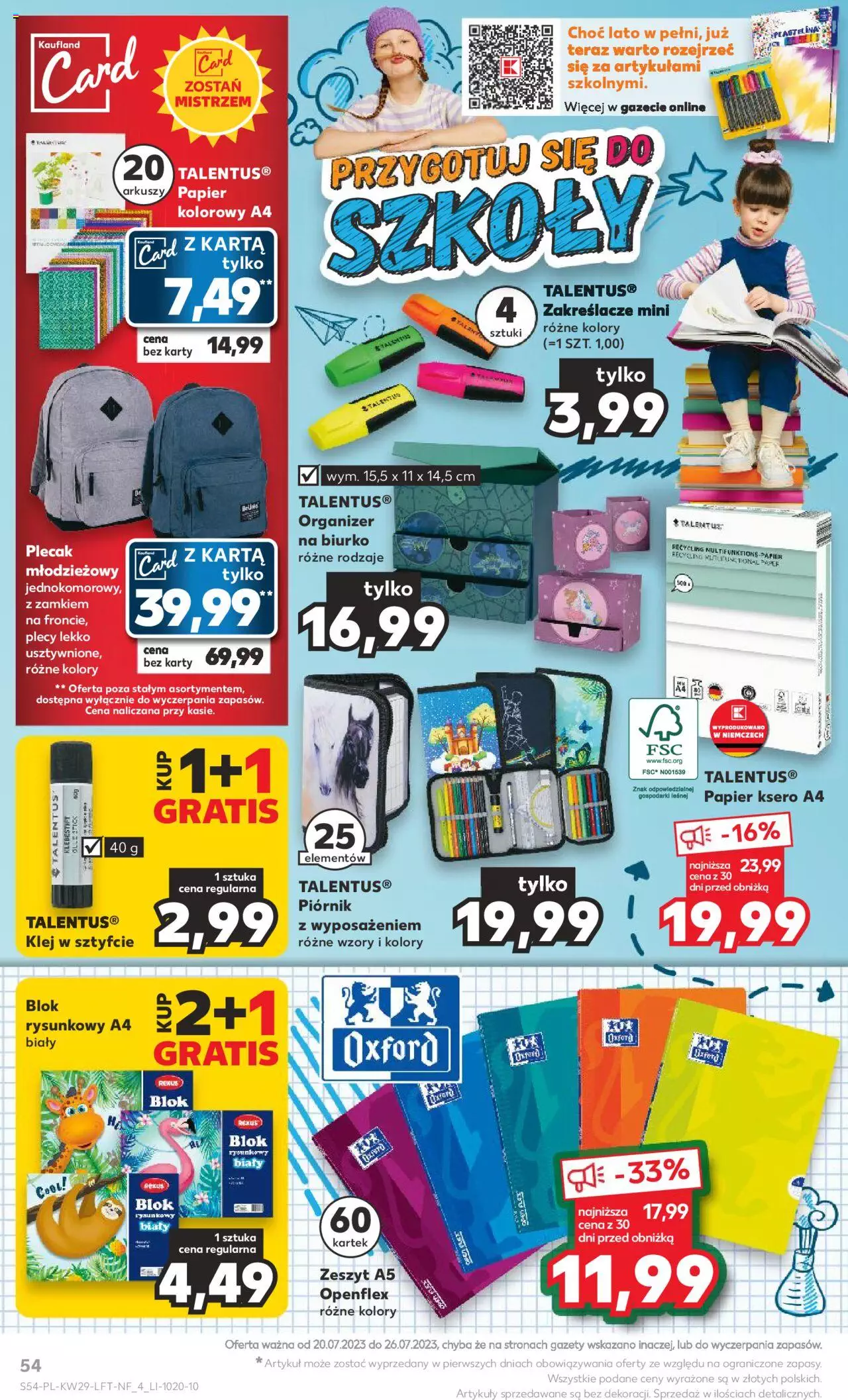 KAUFLAND gazetka ważna od 20.07.2023 do 26.07.2023 strona 54