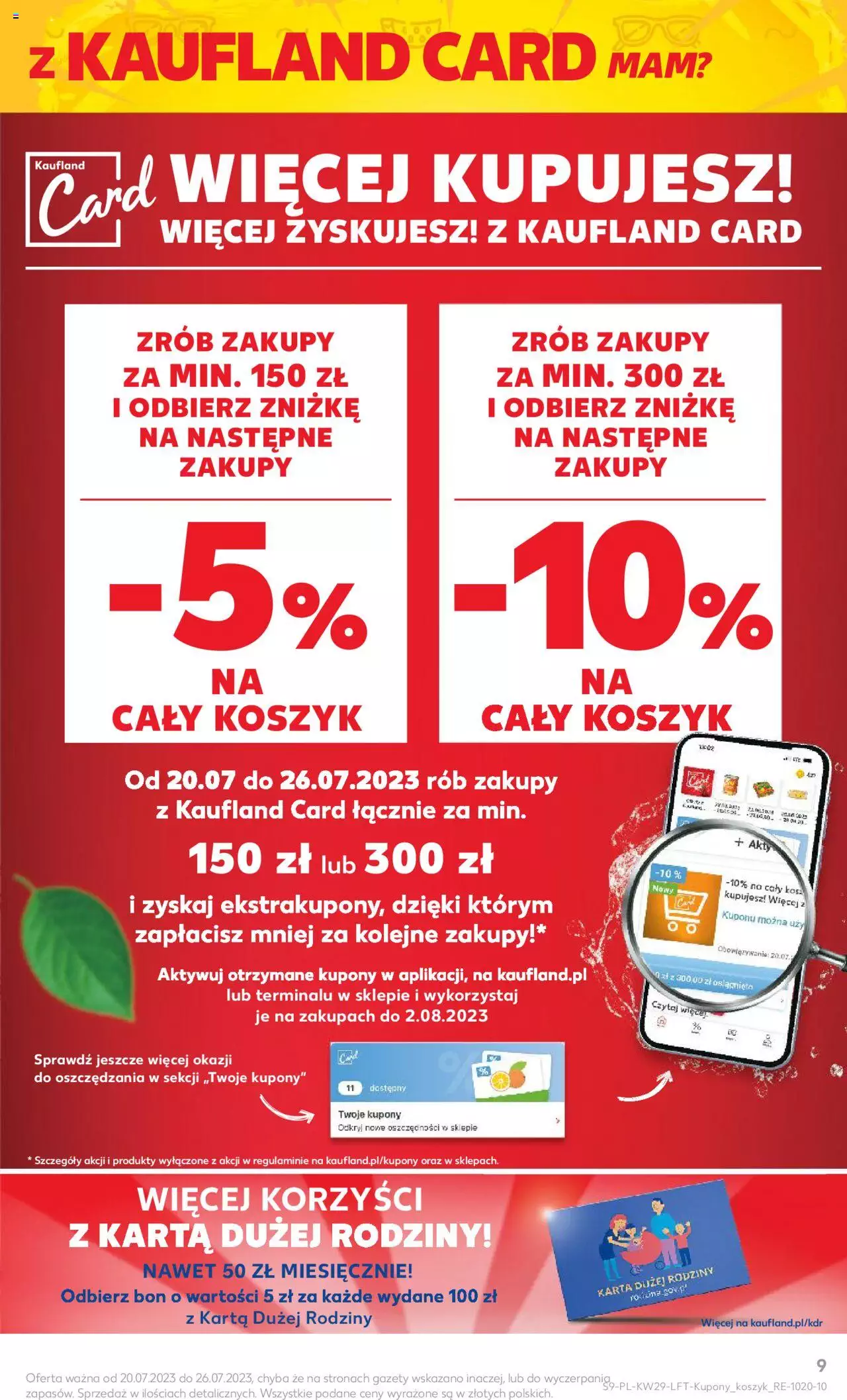 KAUFLAND gazetka ważna od 20.07.2023 do 26.07.2023 strona 9