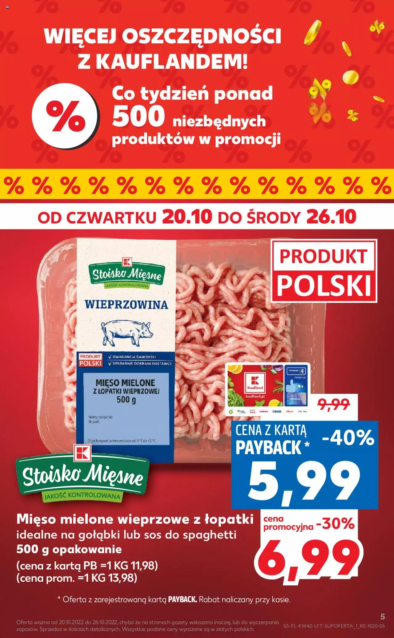 KAUFLAND gazetka ważna od 20.10.2022 do 26.10.2022 strona 5