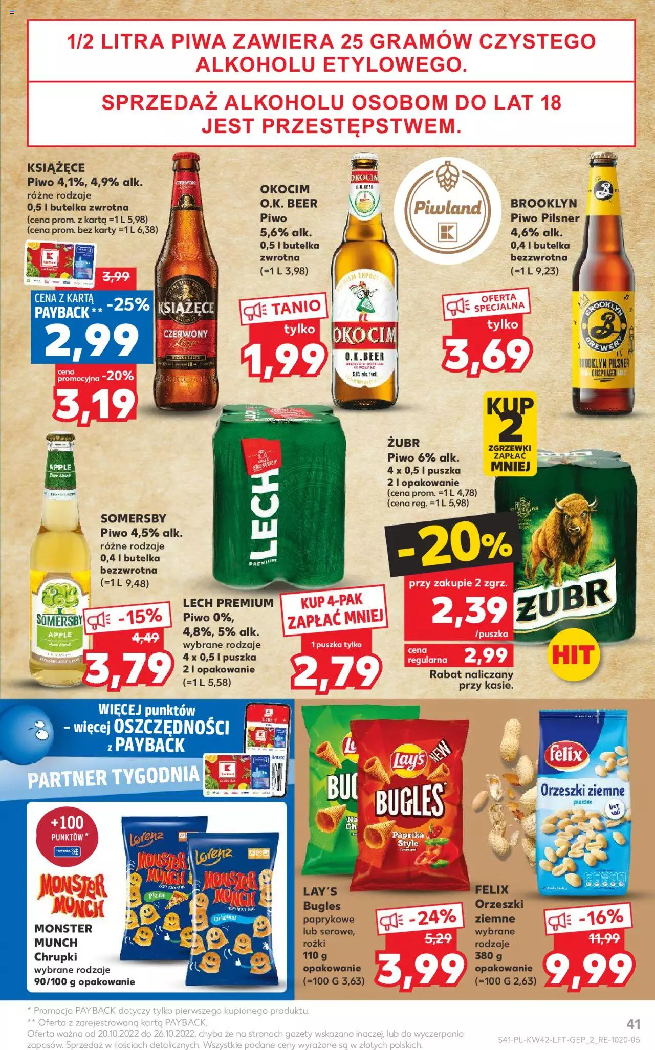 KAUFLAND gazetka ważna od 20.10.2022 do 26.10.2022 strona 41