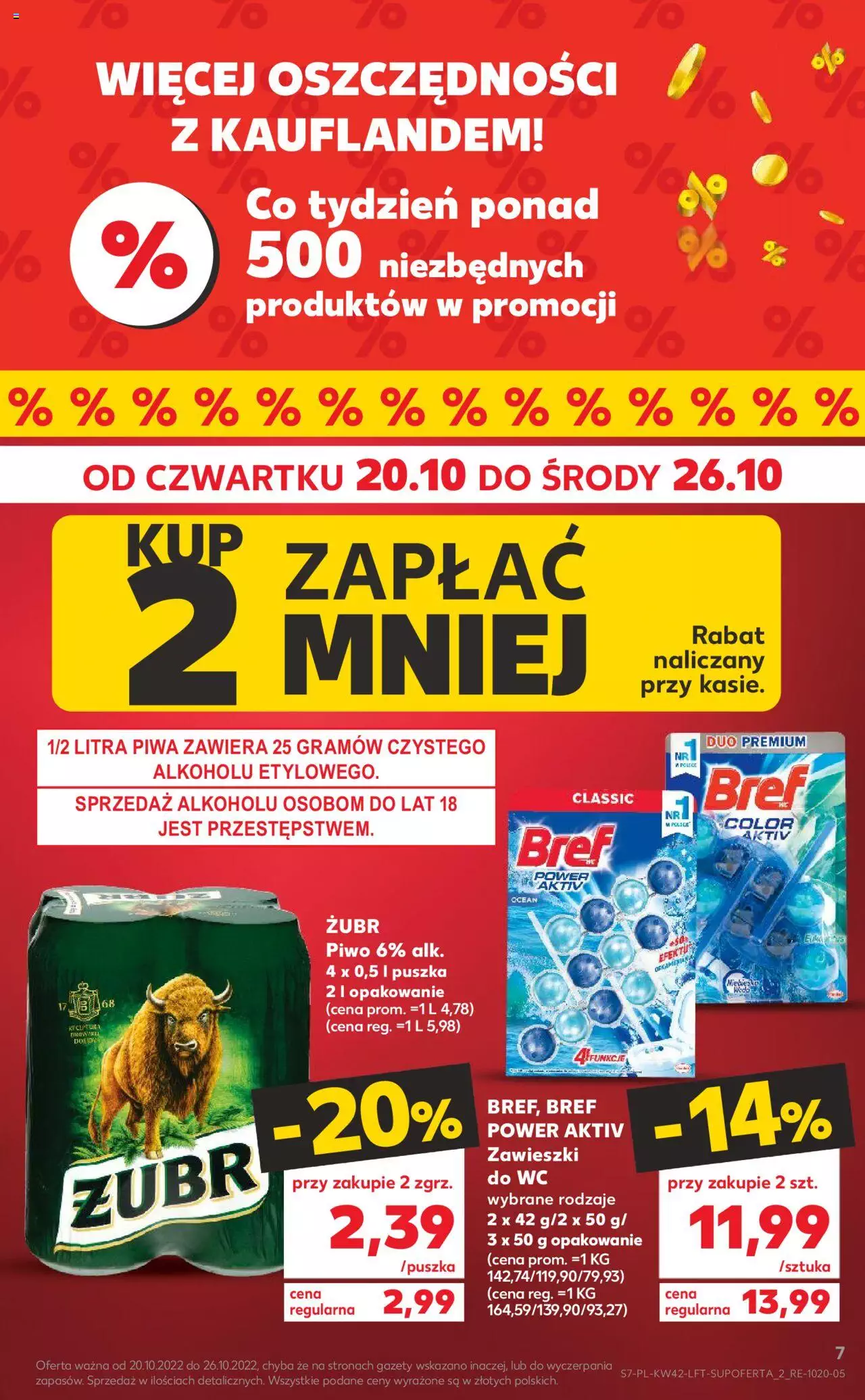 KAUFLAND gazetka ważna od 20.10.2022 do 26.10.2022 strona 7
