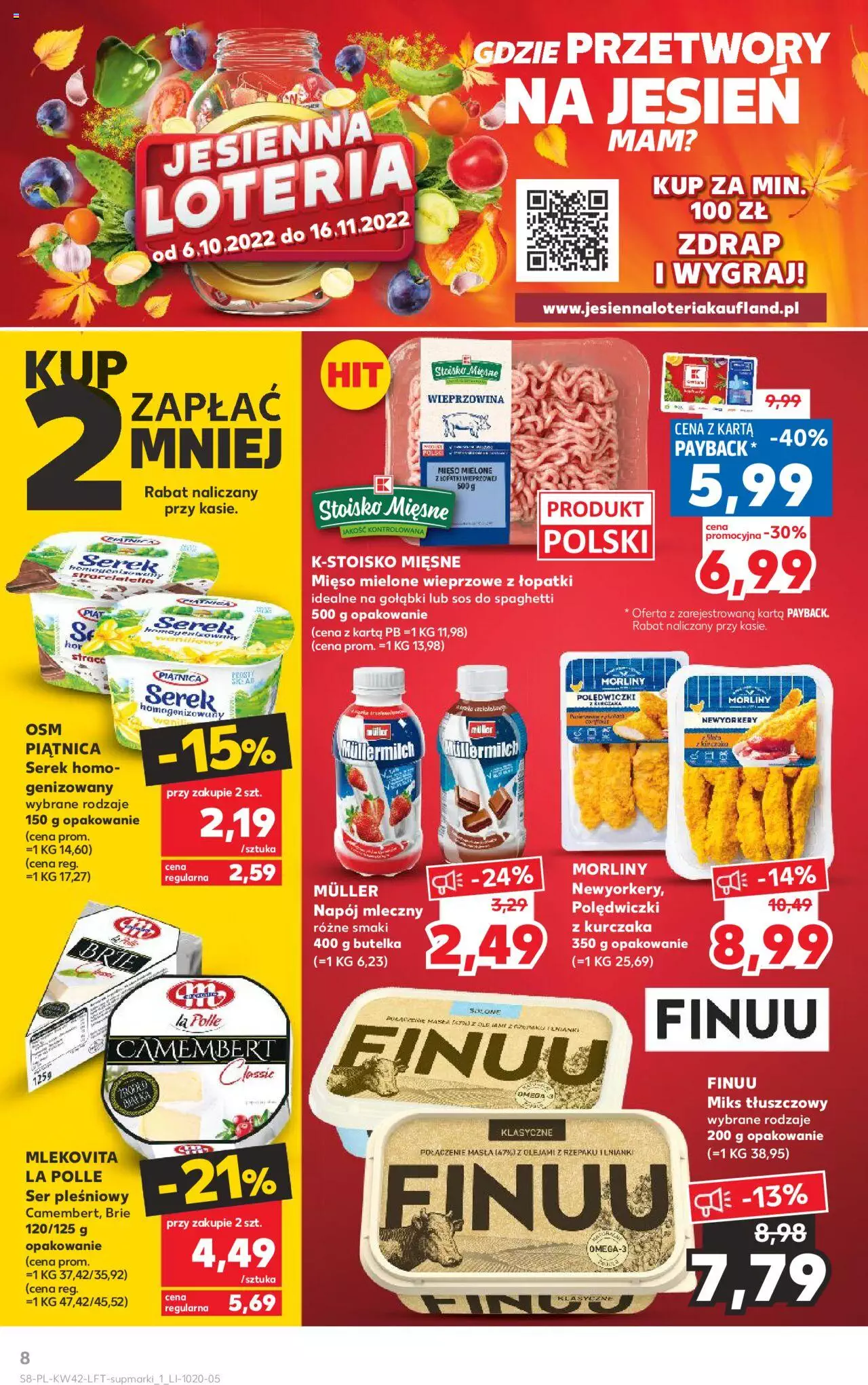 KAUFLAND gazetka ważna od 20.10.2022 do 26.10.2022 strona 8