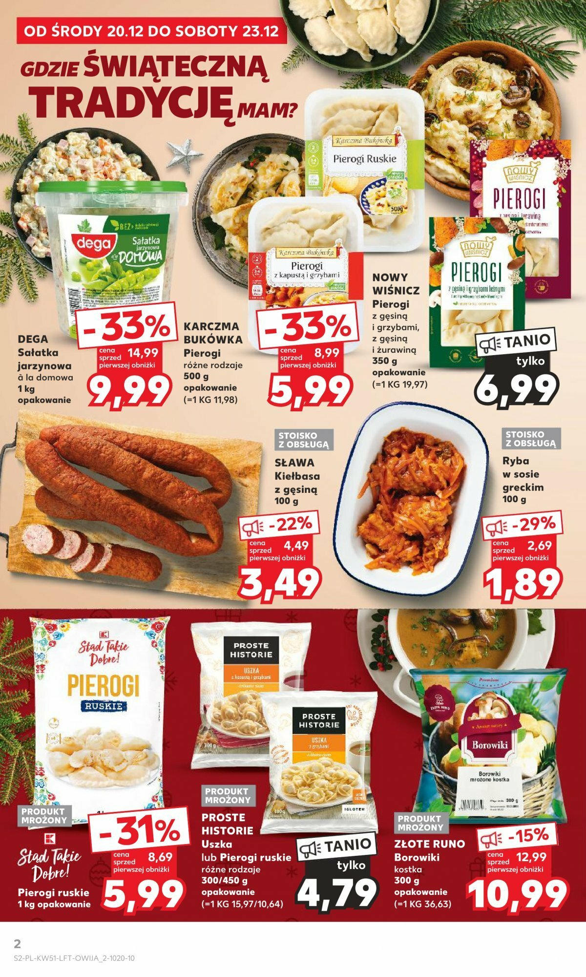 Kaufland gazetka ważna od 20.12.2023 do 23.12.2023 strona 2