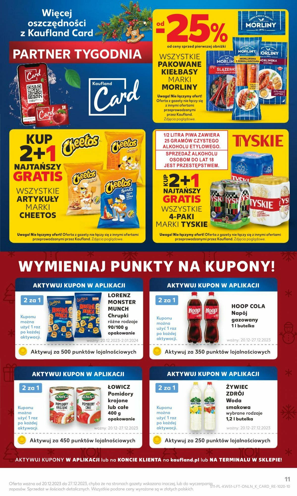 Kaufland gazetka ważna od 20.12.2023 do 23.12.2023 strona 11