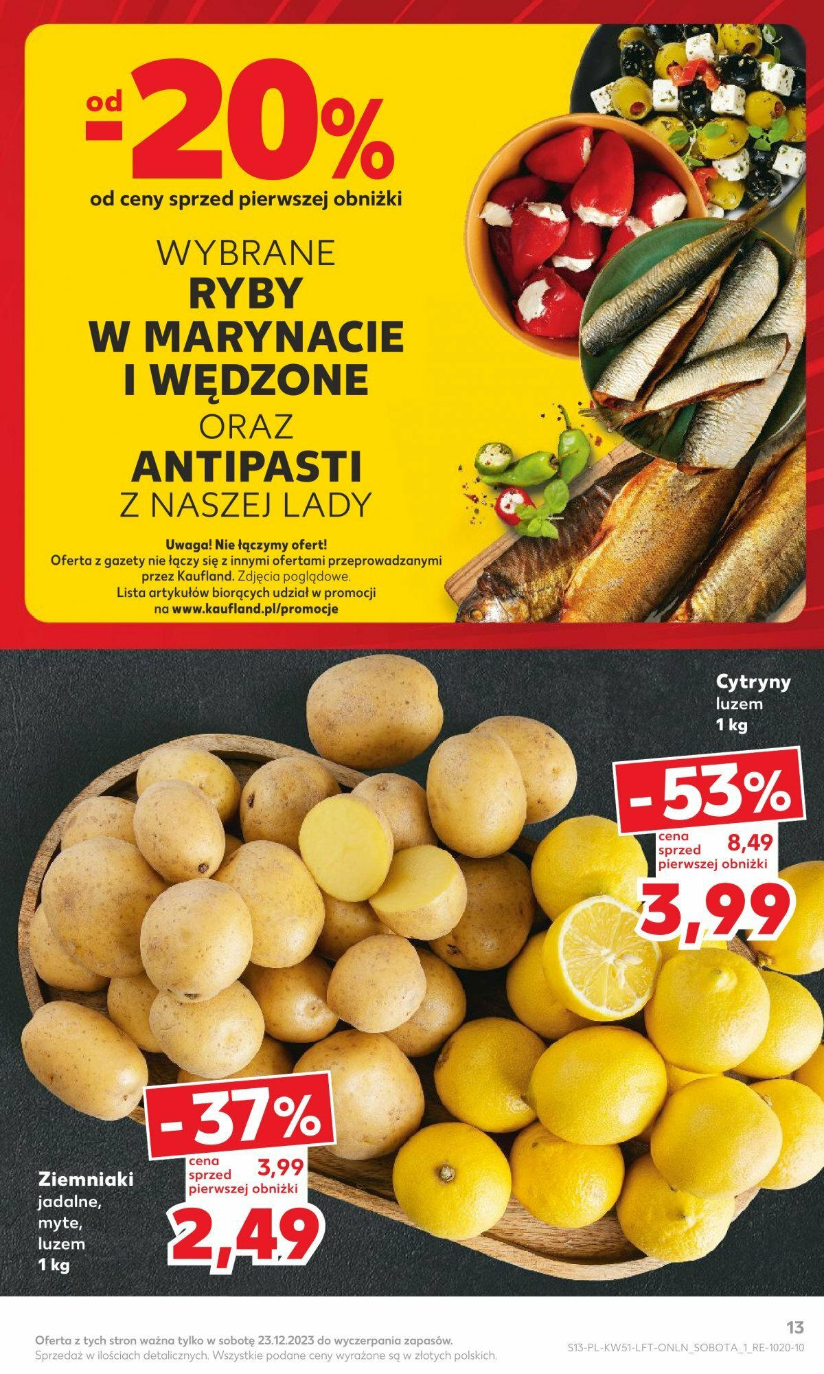 Kaufland gazetka ważna od 20.12.2023 do 23.12.2023 strona 13