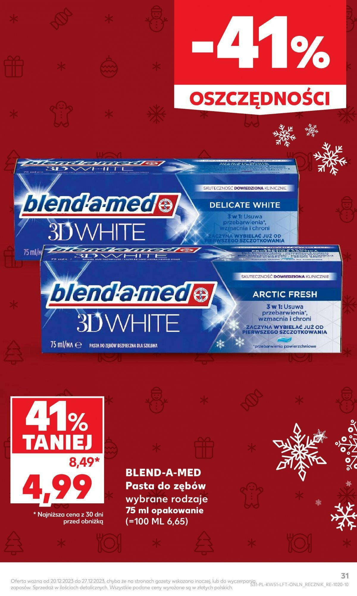 Kaufland gazetka ważna od 20.12.2023 do 23.12.2023 strona 30