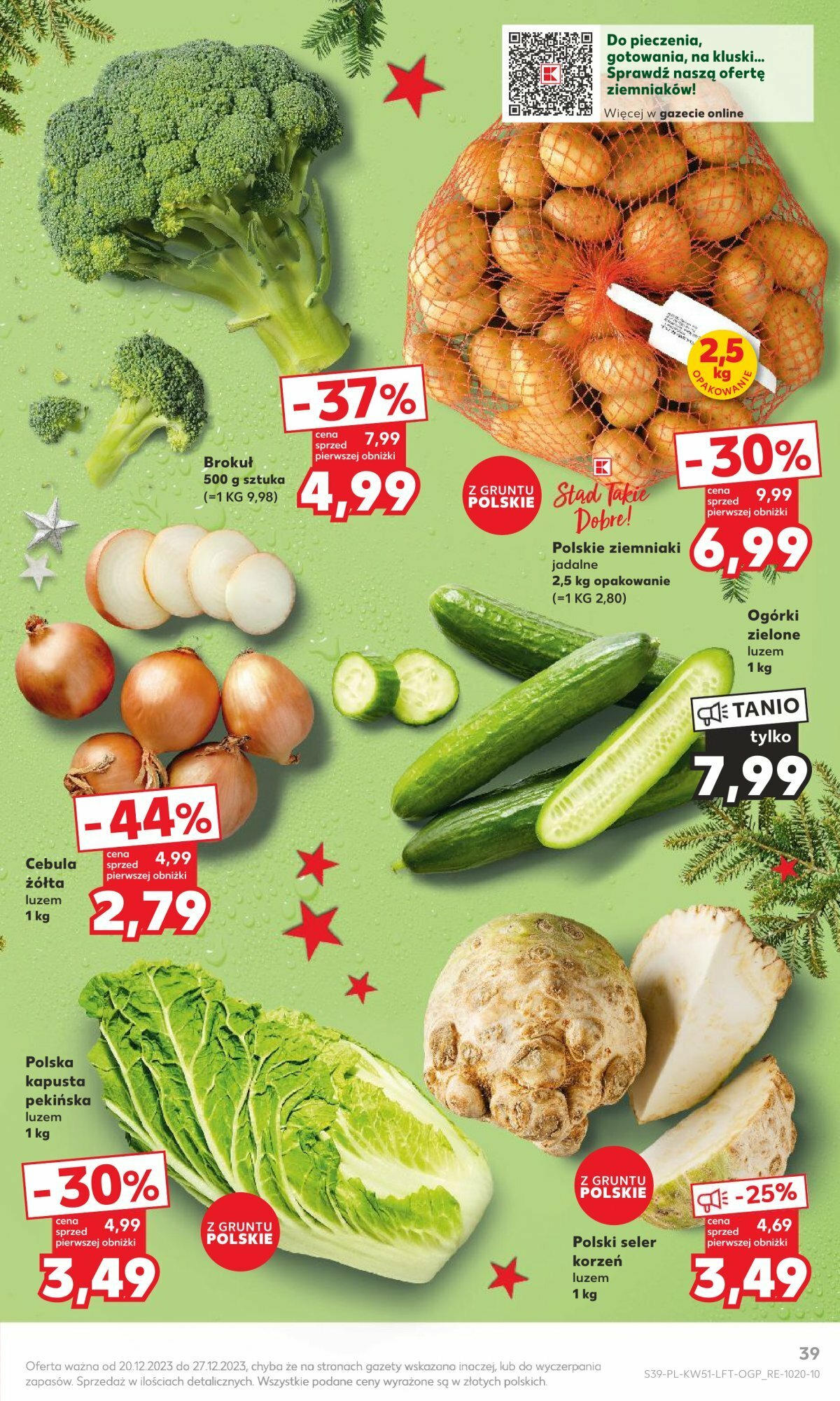 Kaufland gazetka ważna od 20.12.2023 do 23.12.2023 strona 39