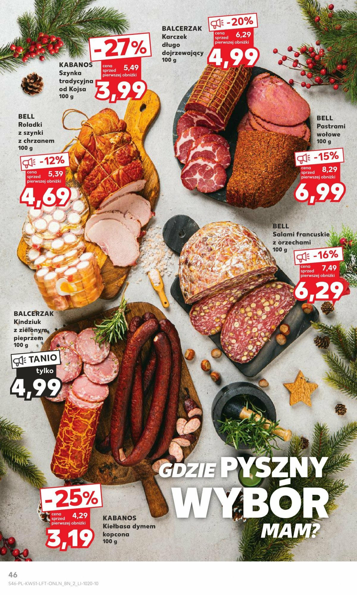 Kaufland gazetka ważna od 20.12.2023 do 23.12.2023 strona 46