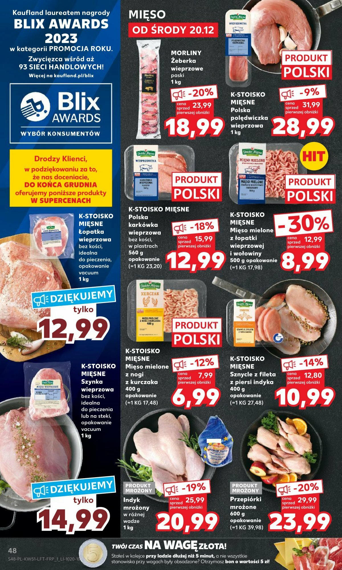 Kaufland gazetka ważna od 20.12.2023 do 23.12.2023 strona 48