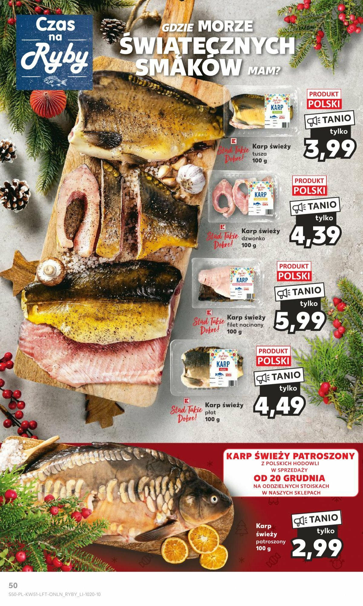 Kaufland gazetka ważna od 20.12.2023 do 23.12.2023 strona 50