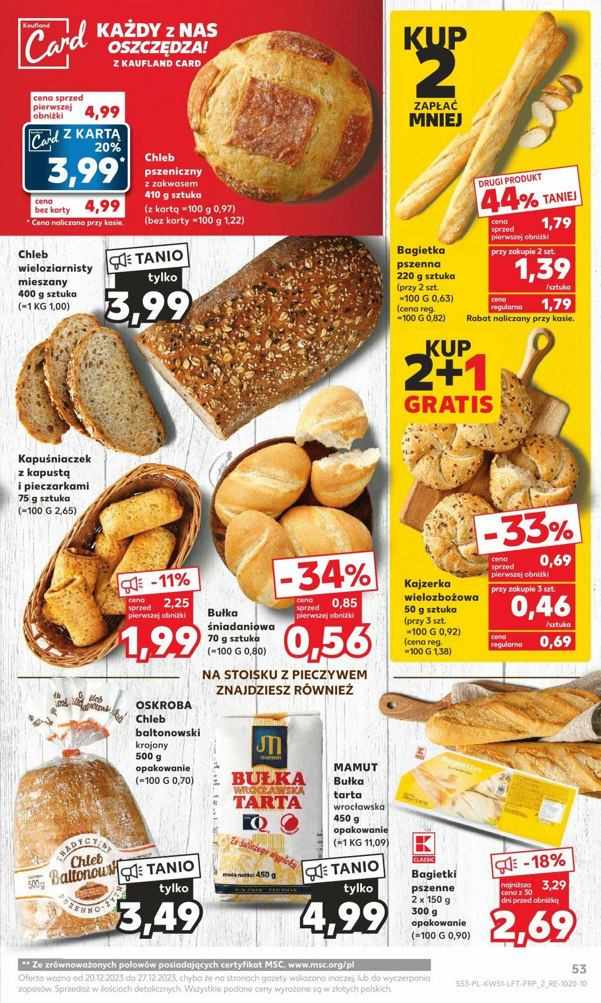 Kaufland gazetka ważna od 20.12.2023 do 23.12.2023 strona 51
