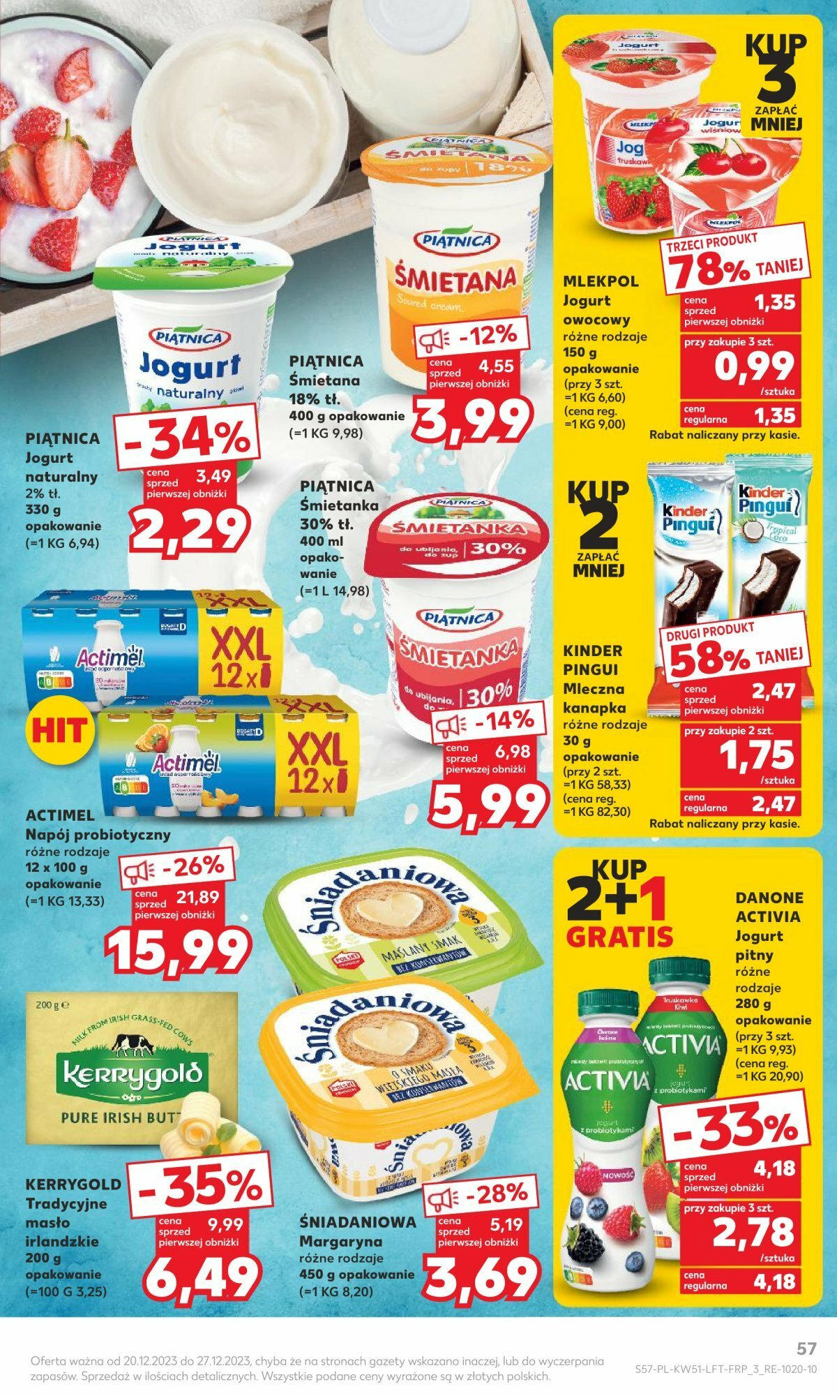 Kaufland gazetka ważna od 20.12.2023 do 23.12.2023 strona 55
