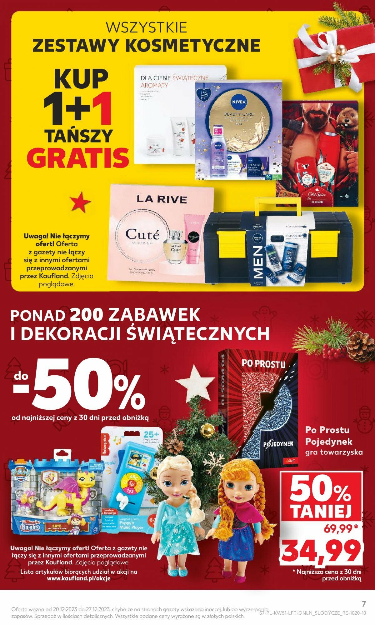 Kaufland gazetka ważna od 20.12.2023 do 23.12.2023 strona 7