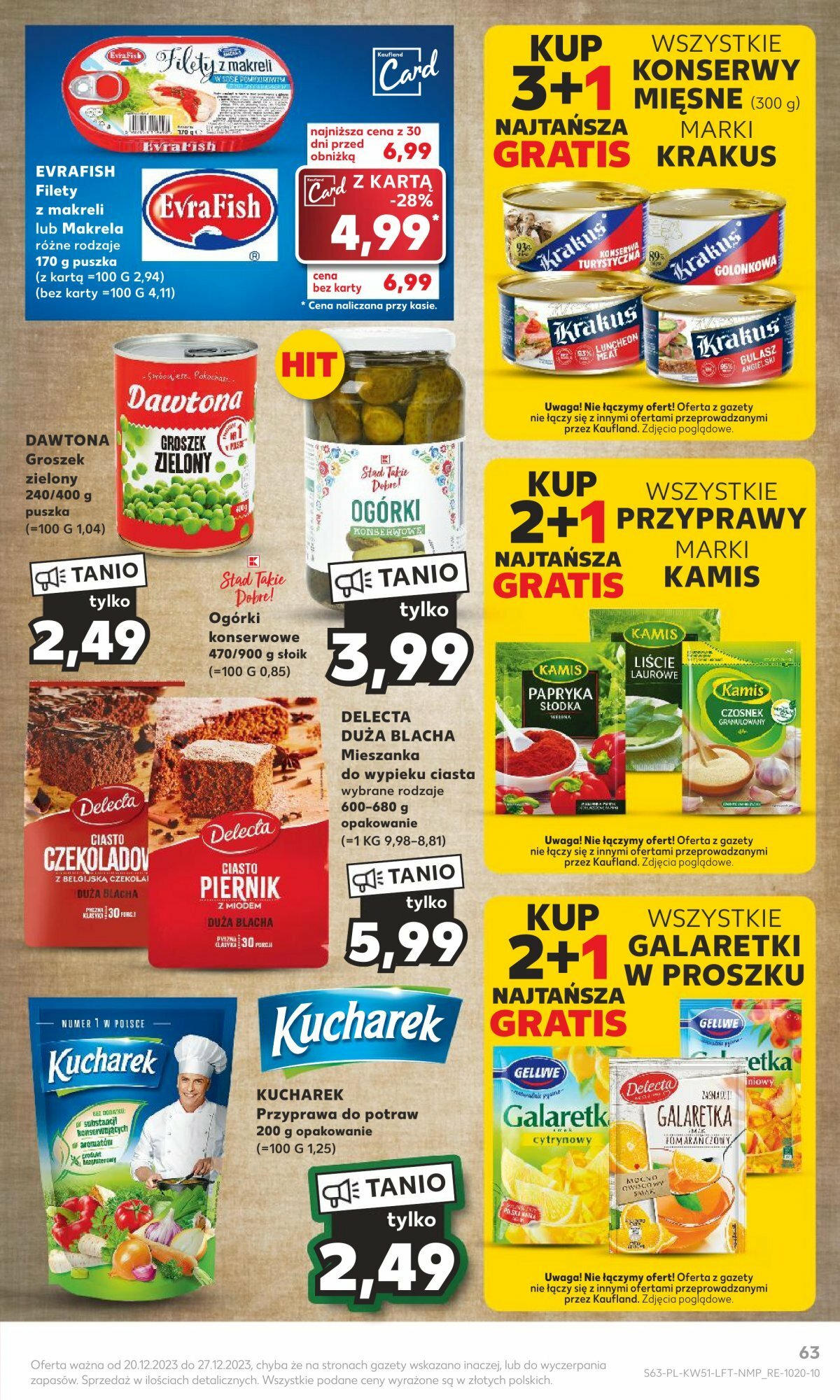 Kaufland gazetka ważna od 20.12.2023 do 23.12.2023 strona 61
