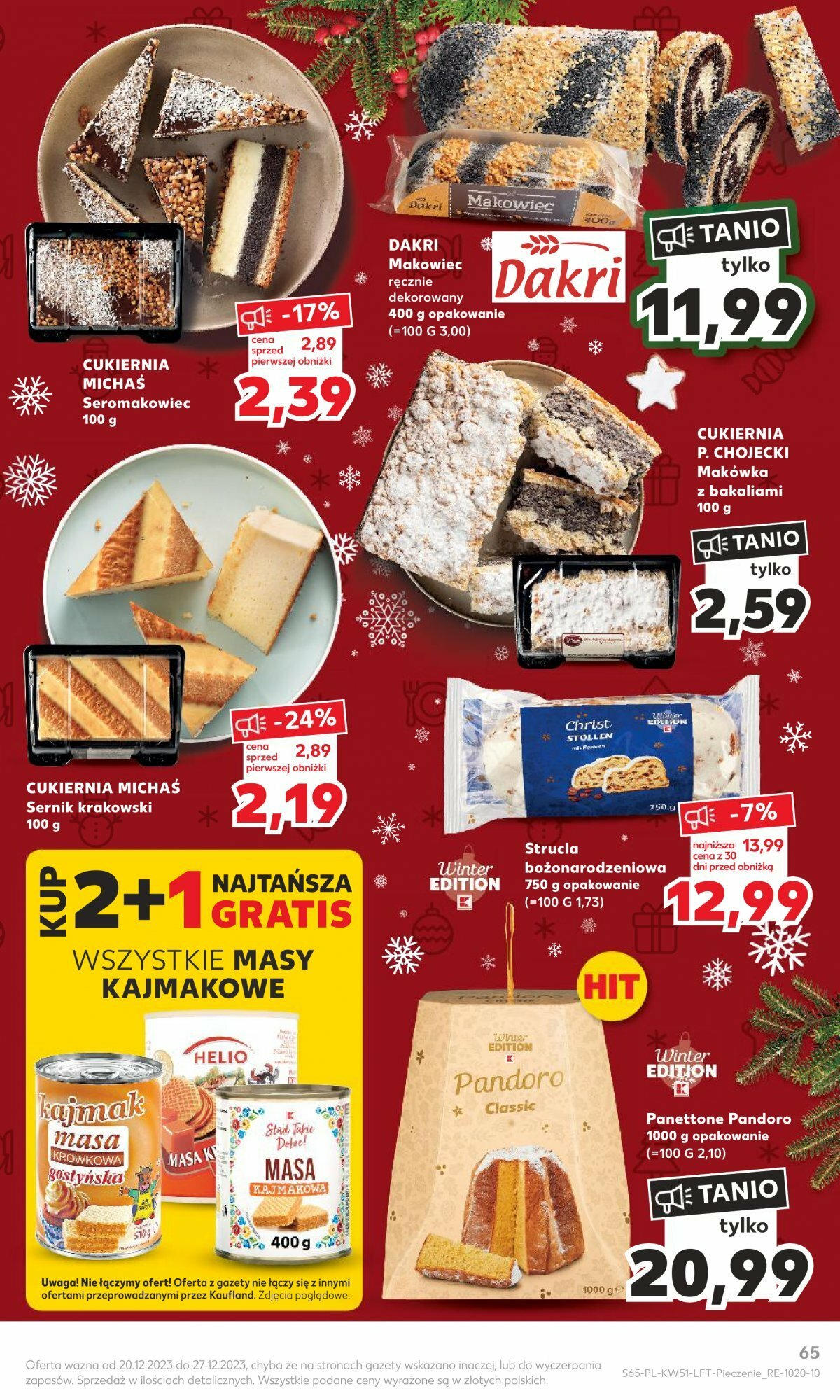 Kaufland gazetka ważna od 20.12.2023 do 23.12.2023 strona 63