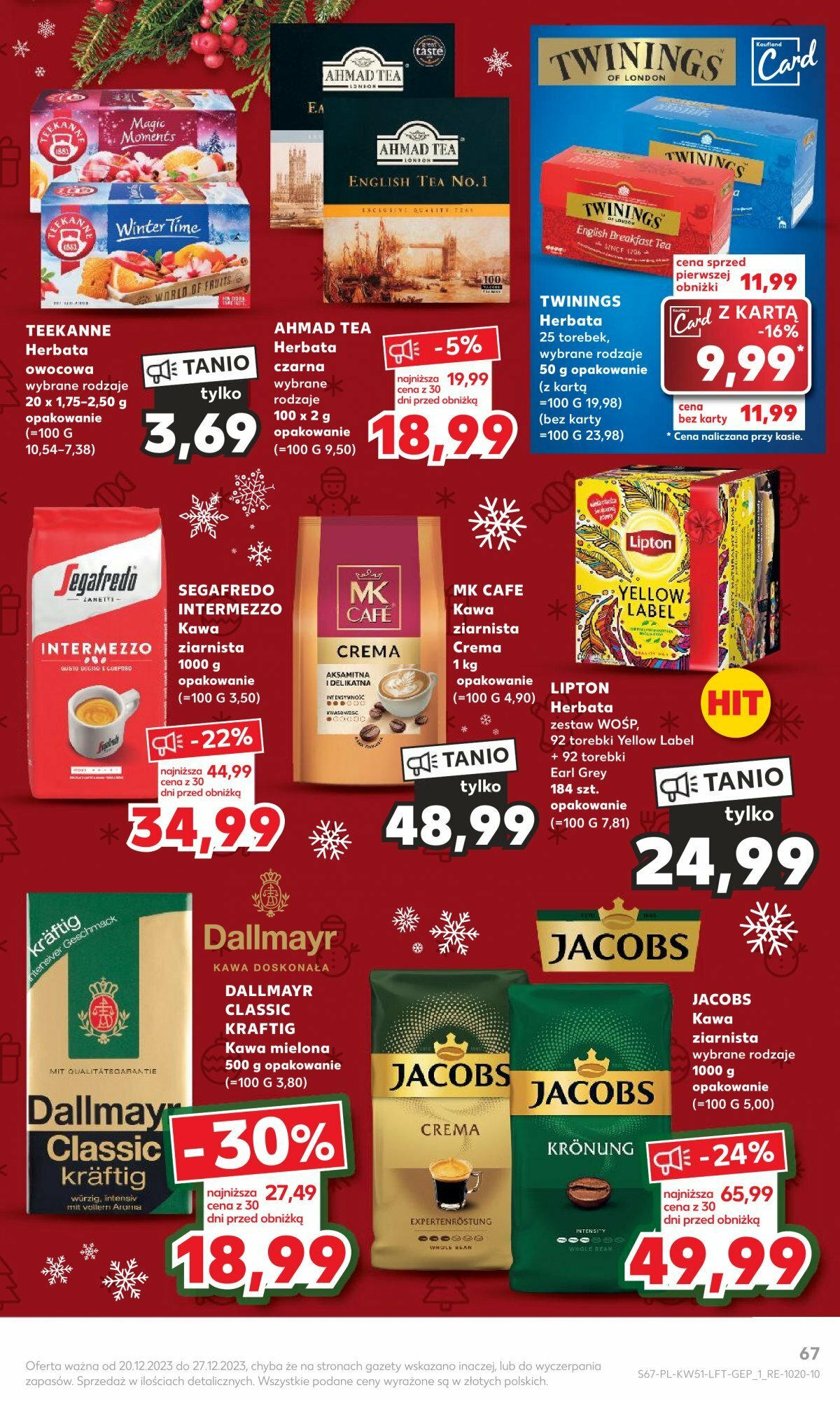 Kaufland gazetka ważna od 20.12.2023 do 23.12.2023 strona 65