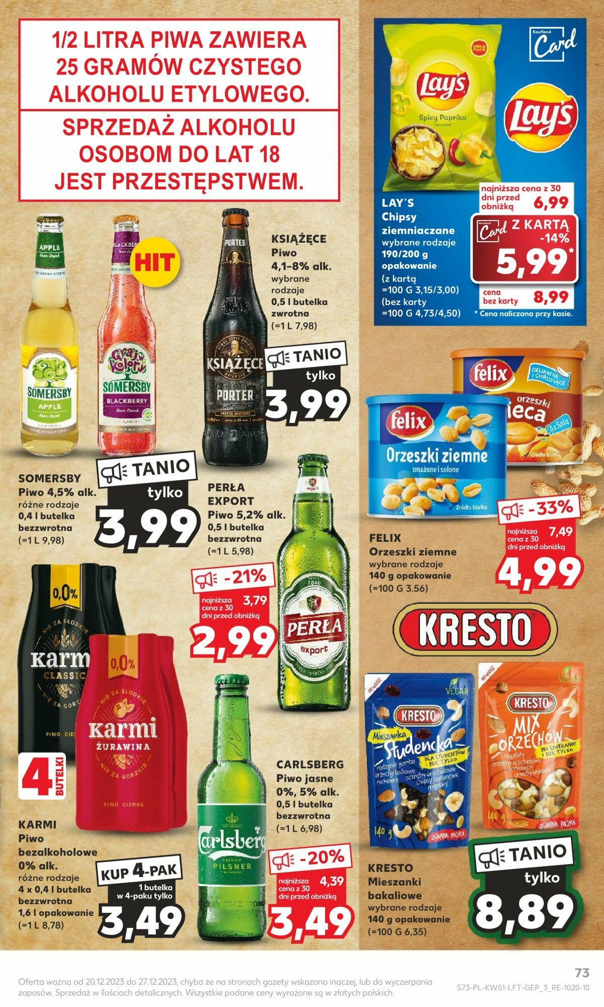 Kaufland gazetka ważna od 20.12.2023 do 23.12.2023 strona 71