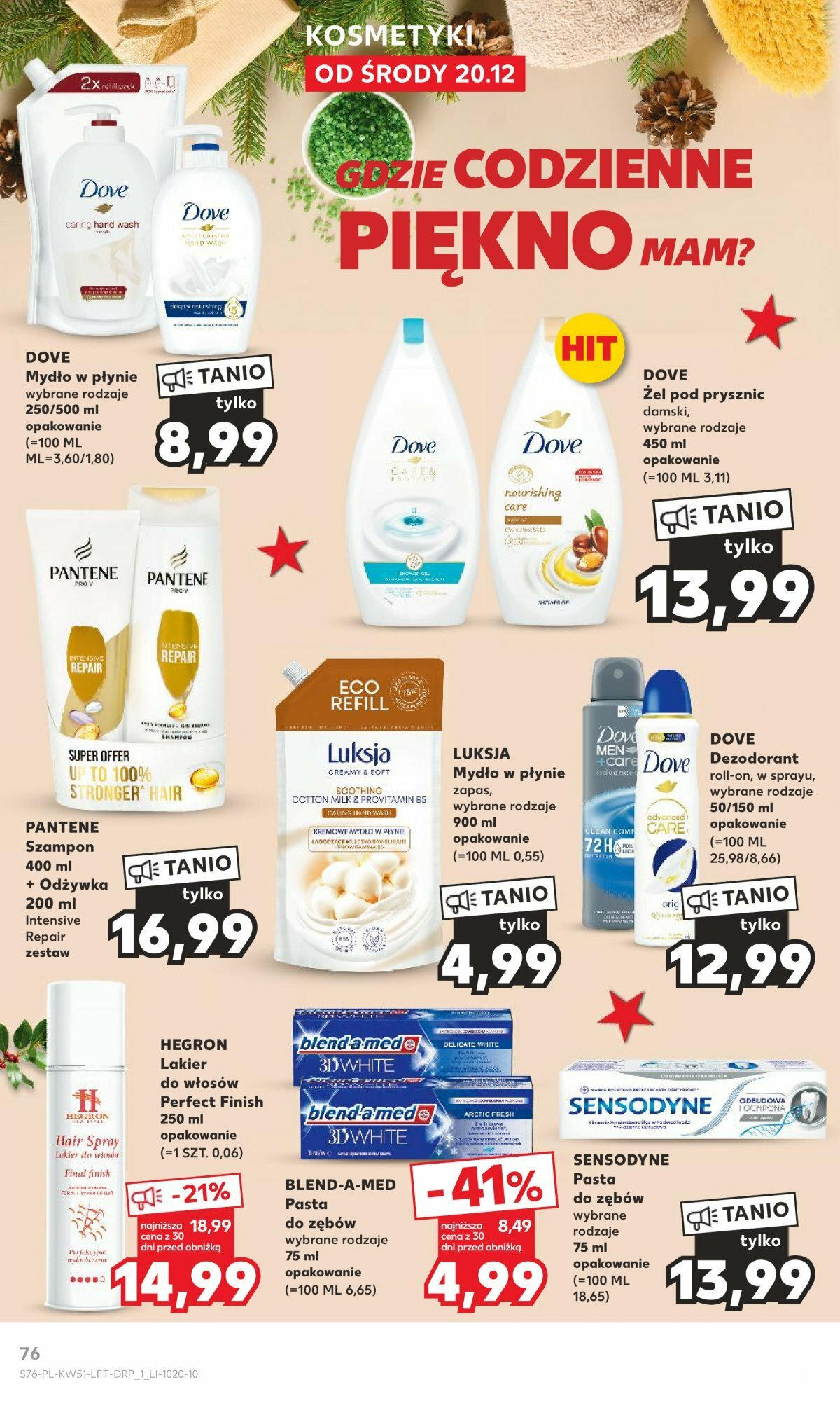 Kaufland gazetka ważna od 20.12.2023 do 23.12.2023 strona 74