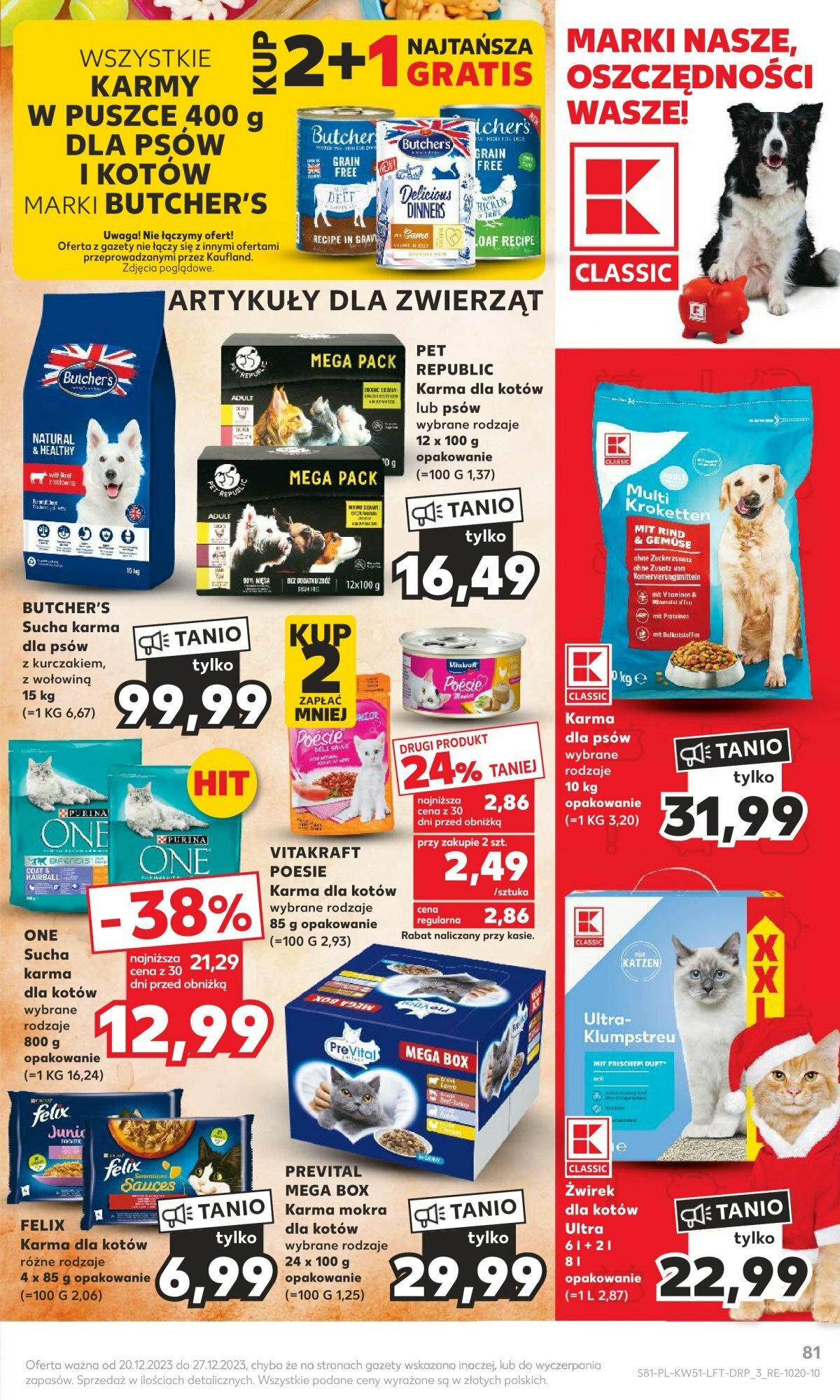 Kaufland gazetka ważna od 20.12.2023 do 23.12.2023 strona 79