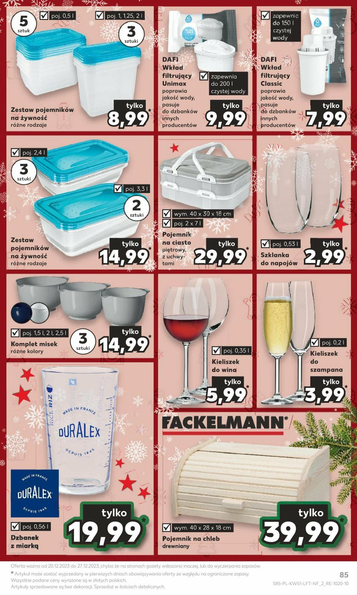 Kaufland gazetka ważna od 20.12.2023 do 23.12.2023 strona 83