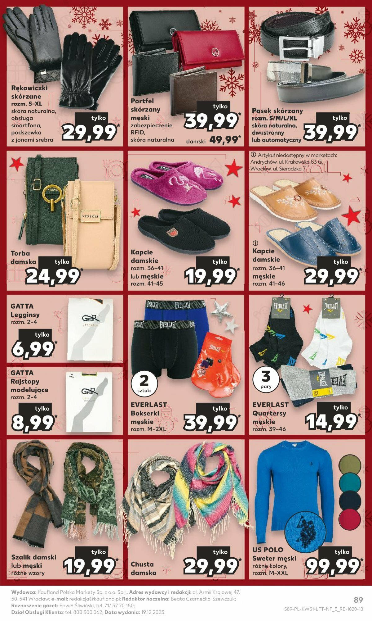 Kaufland gazetka ważna od 20.12.2023 do 23.12.2023 strona 87