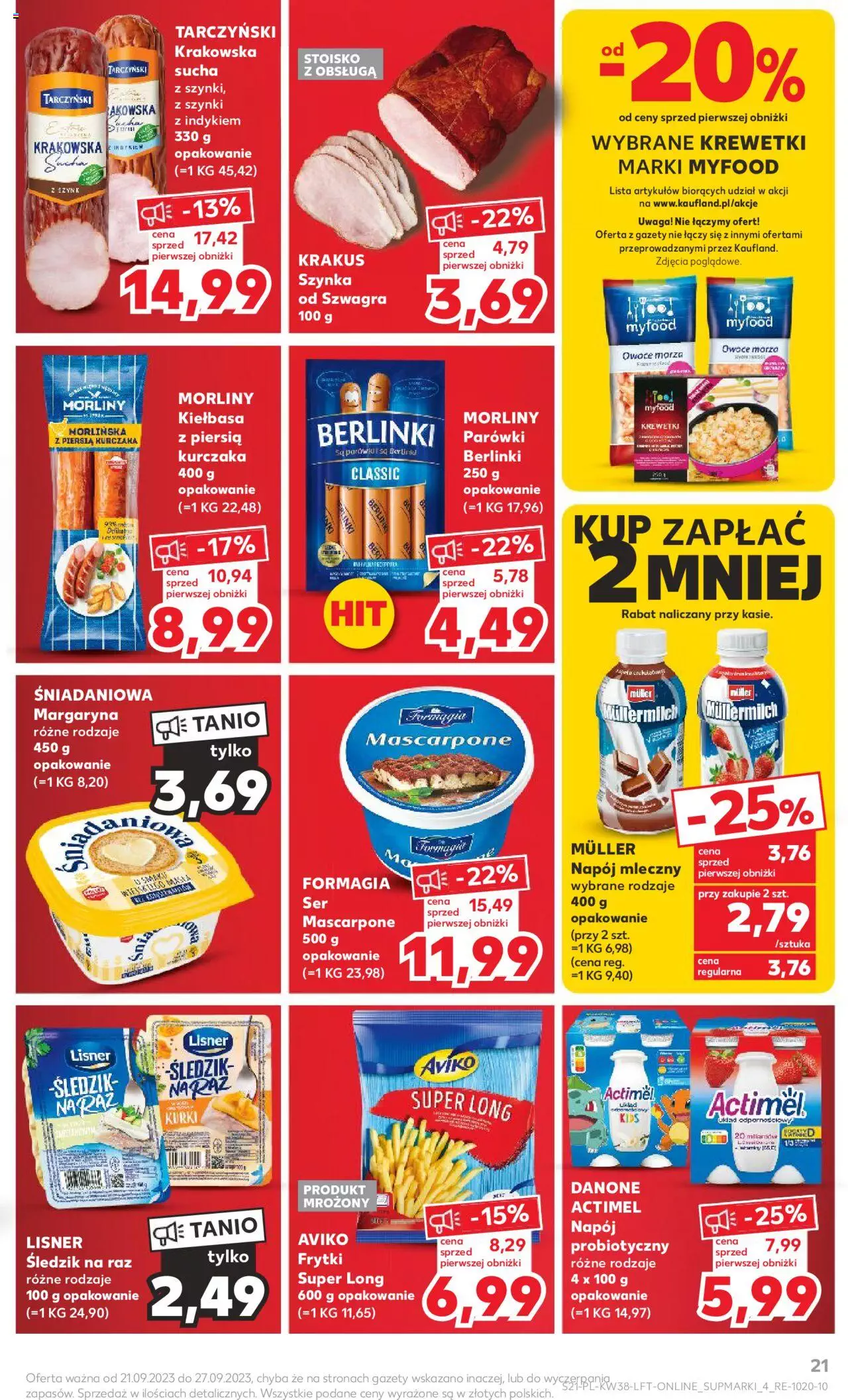 KAUFLAND gazetka ważna od 21.09.2023 do 27.09.2023 strona 20