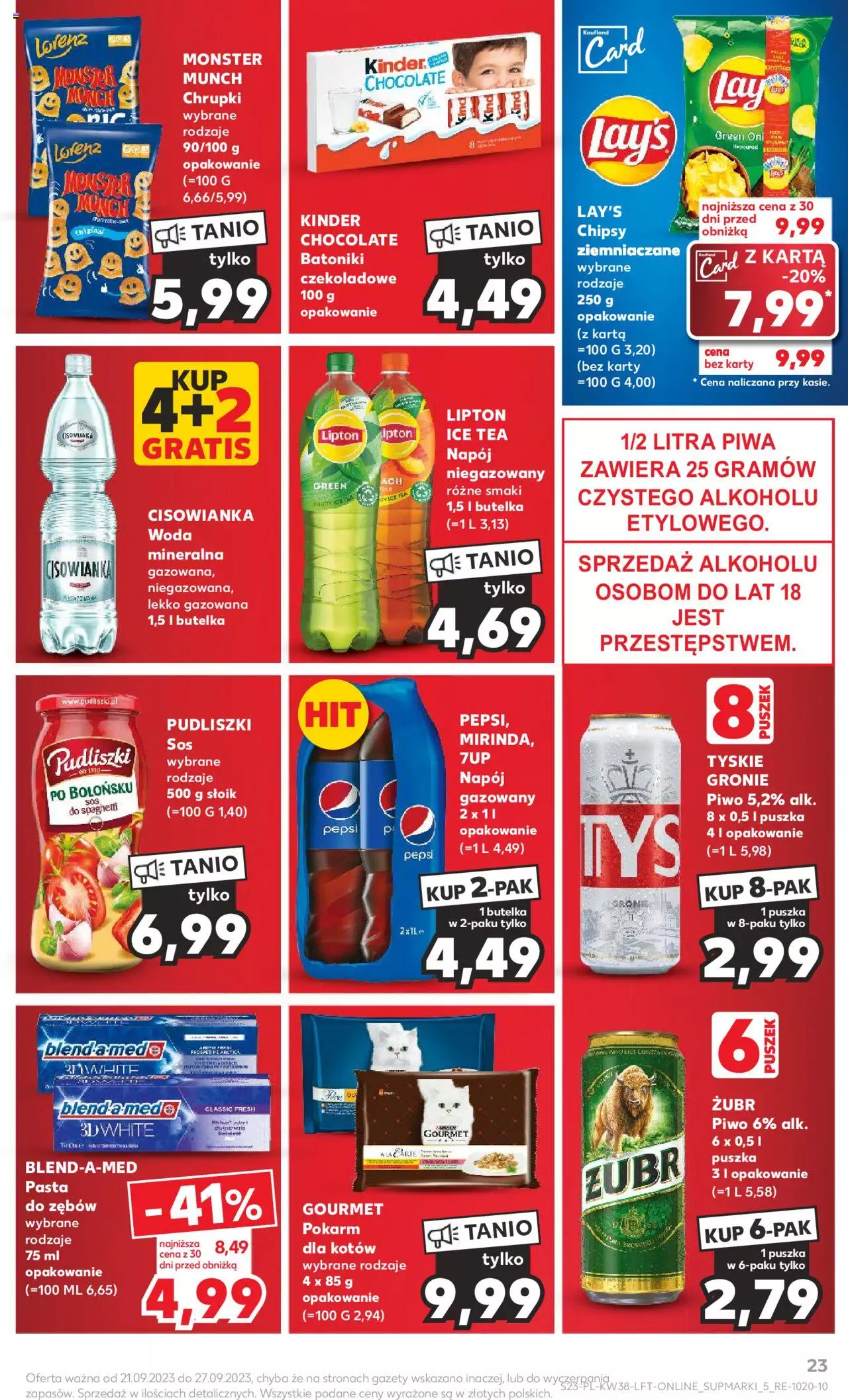 KAUFLAND gazetka ważna od 21.09.2023 do 27.09.2023 strona 22