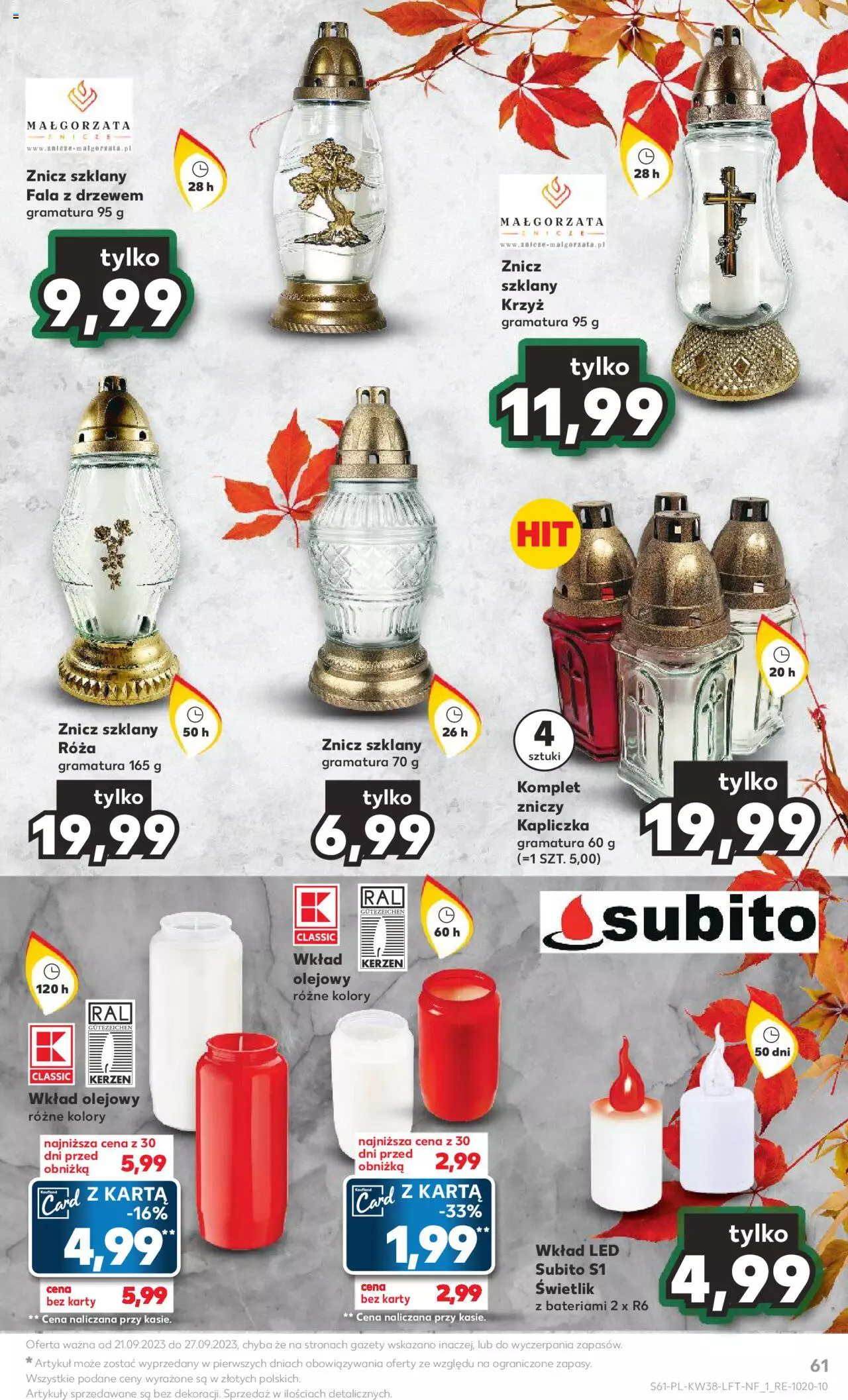 KAUFLAND gazetka ważna od 21.09.2023 do 27.09.2023 strona 60