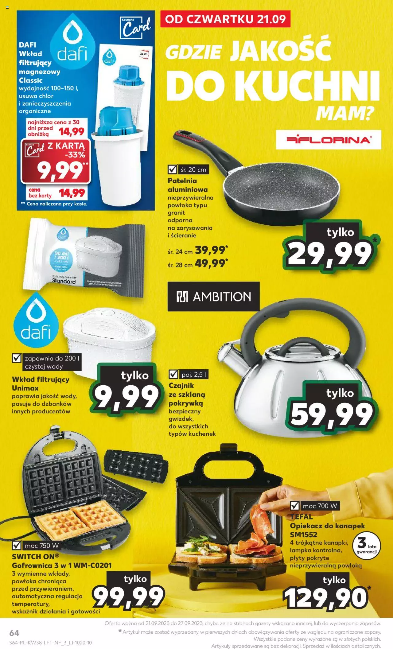 KAUFLAND gazetka ważna od 21.09.2023 do 27.09.2023 strona 63