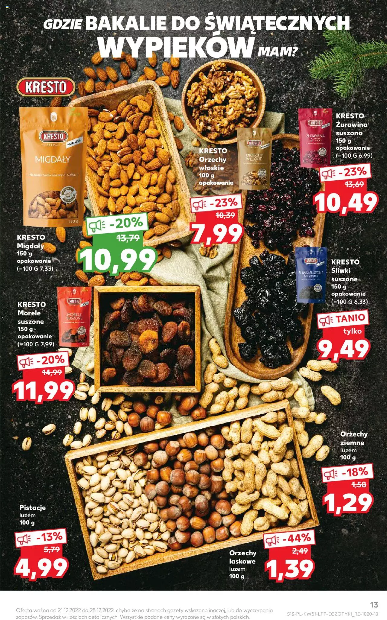 KAUFLAND gazetka ważna od 21.12.2022 do 24.12.2022 strona 13
