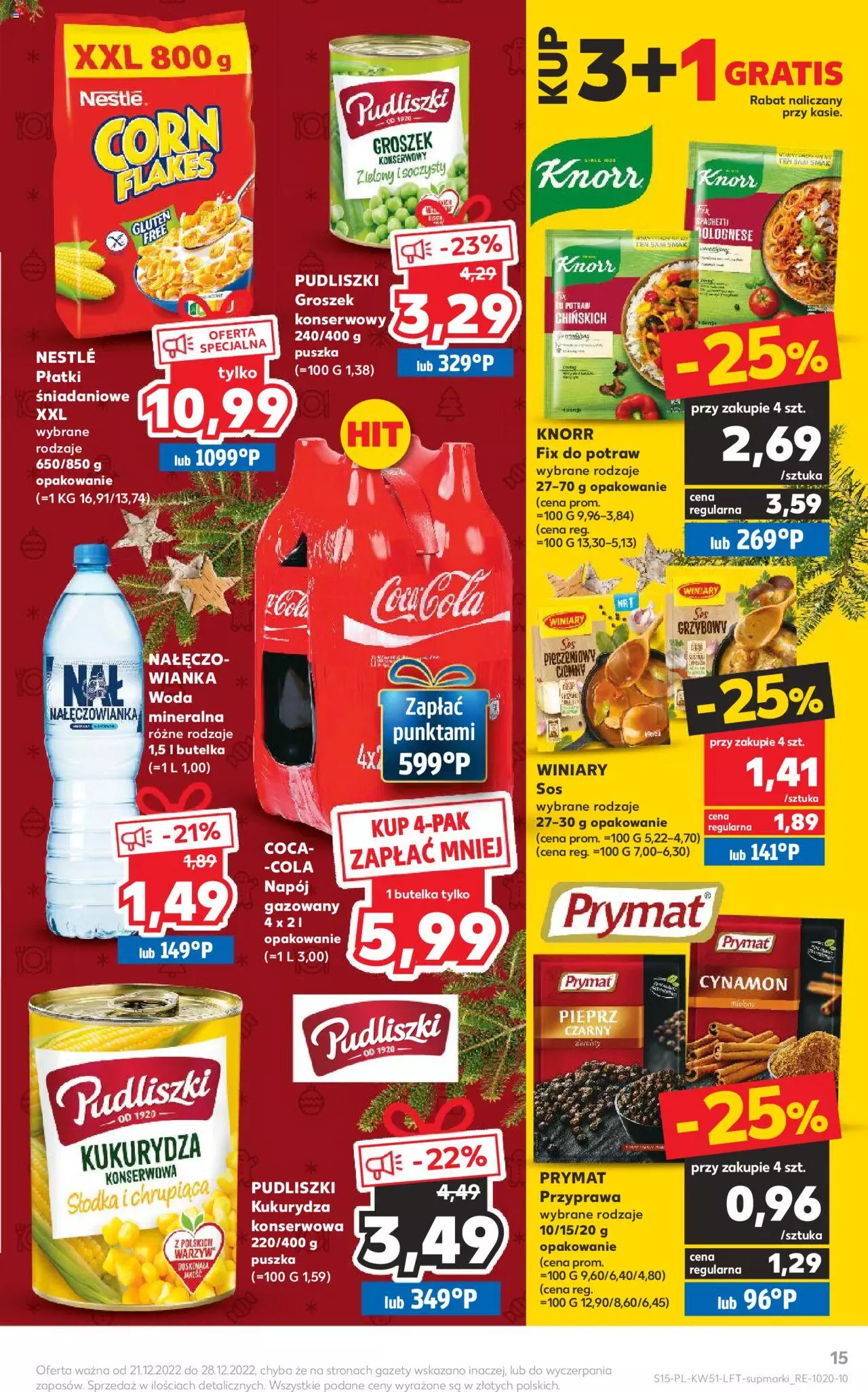 KAUFLAND gazetka ważna od 21.12.2022 do 24.12.2022 strona 15