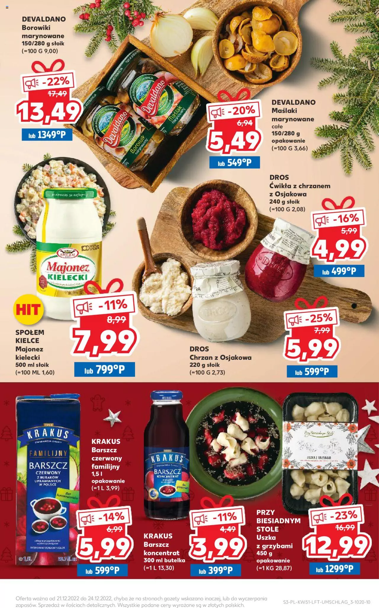 KAUFLAND gazetka ważna od 21.12.2022 do 24.12.2022 strona 3