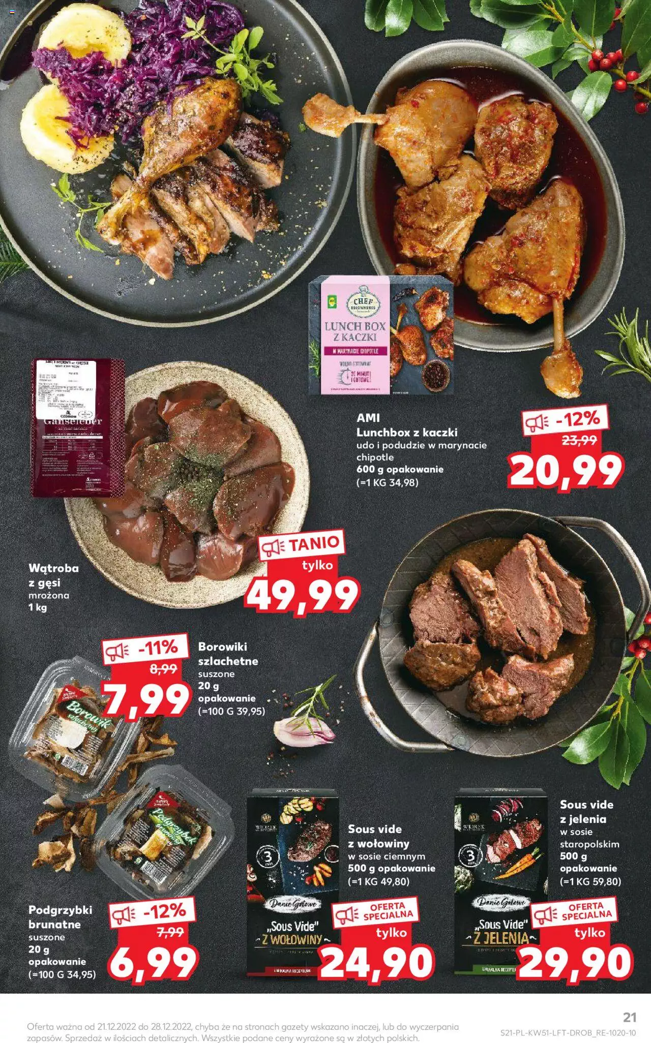 KAUFLAND gazetka ważna od 21.12.2022 do 24.12.2022 strona 21