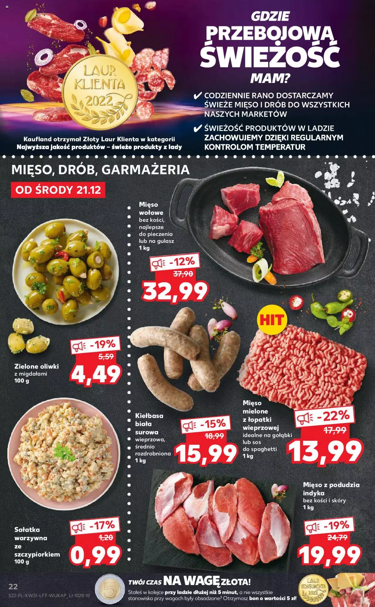 KAUFLAND gazetka ważna od 21.12.2022 do 24.12.2022 strona 22