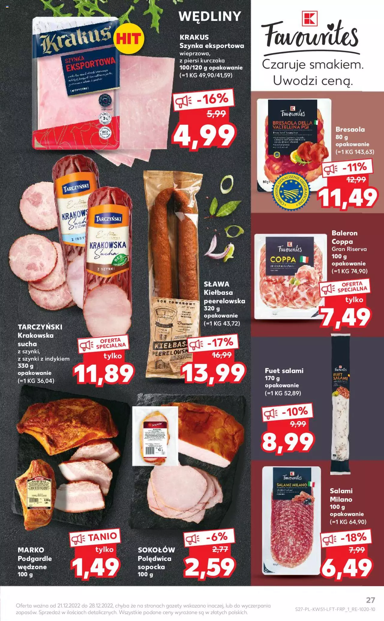 KAUFLAND gazetka ważna od 21.12.2022 do 24.12.2022 strona 27