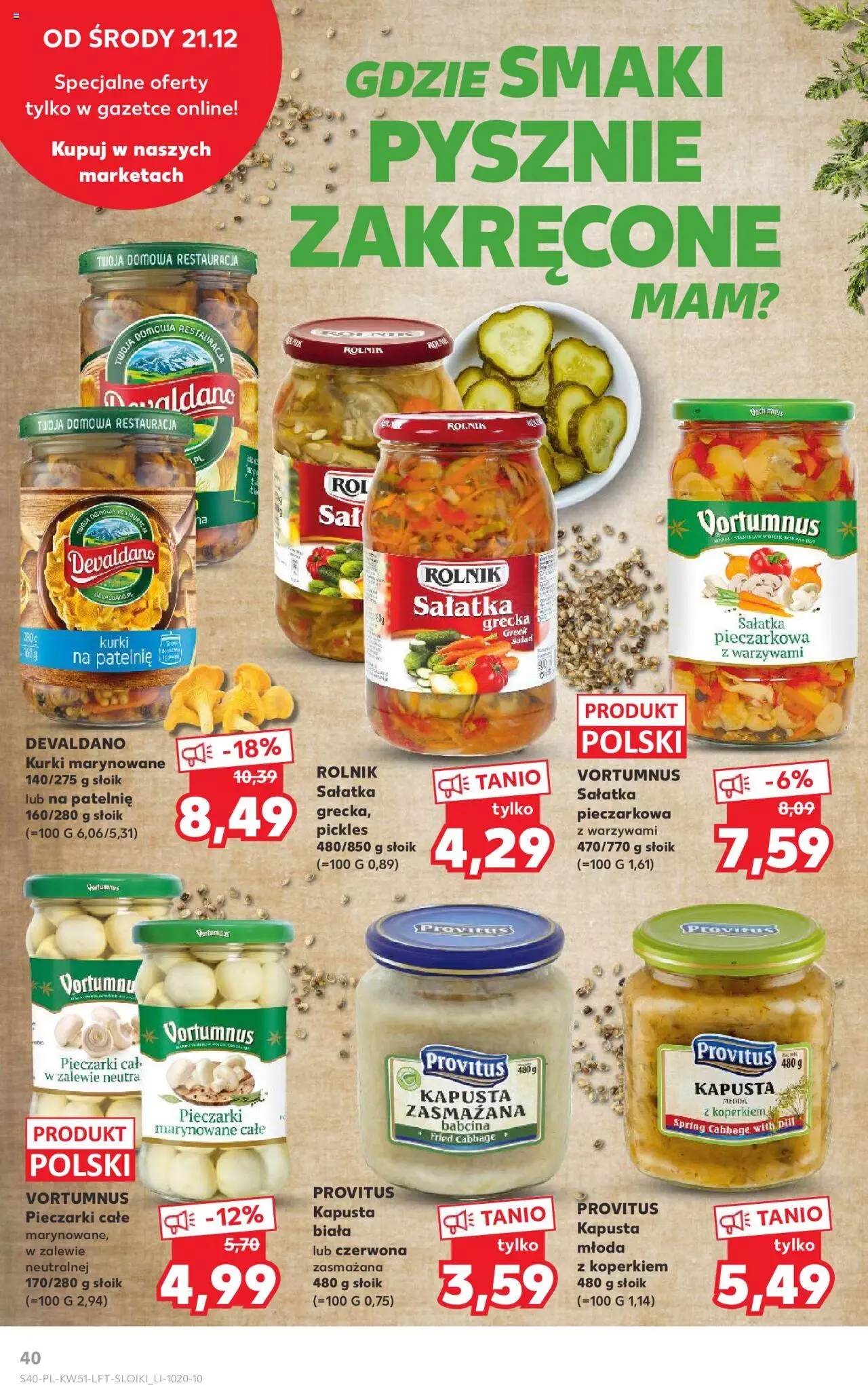 KAUFLAND gazetka ważna od 21.12.2022 do 24.12.2022 strona 40