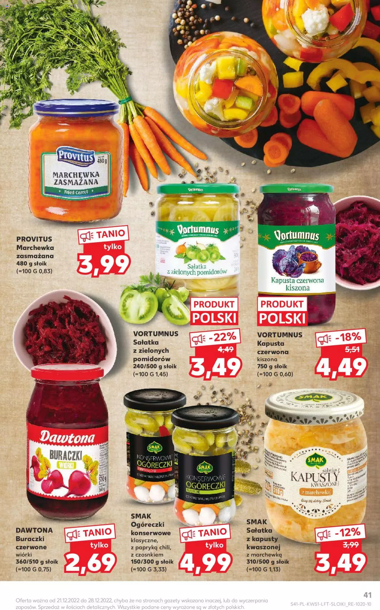 KAUFLAND gazetka ważna od 21.12.2022 do 24.12.2022 strona 41