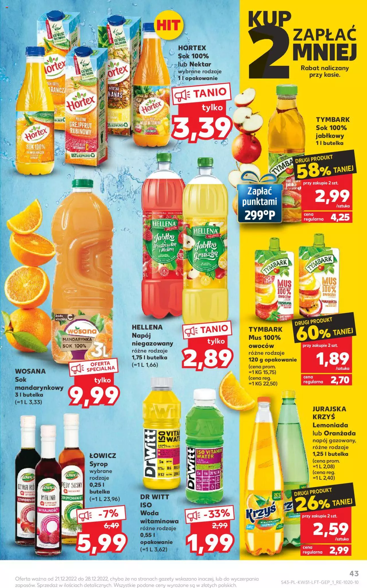 KAUFLAND gazetka ważna od 21.12.2022 do 24.12.2022 strona 43