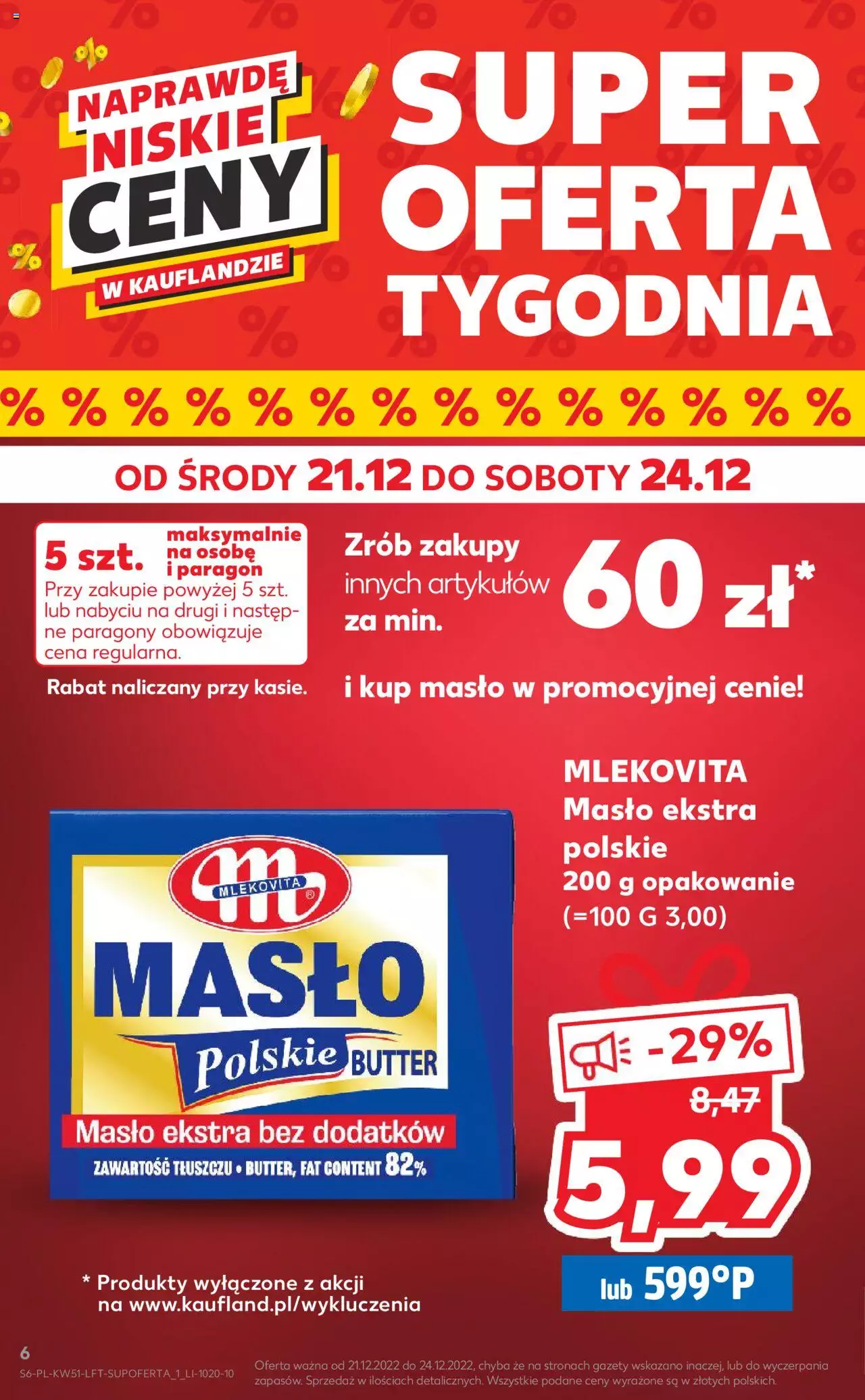 KAUFLAND gazetka ważna od 21.12.2022 do 24.12.2022 strona 6