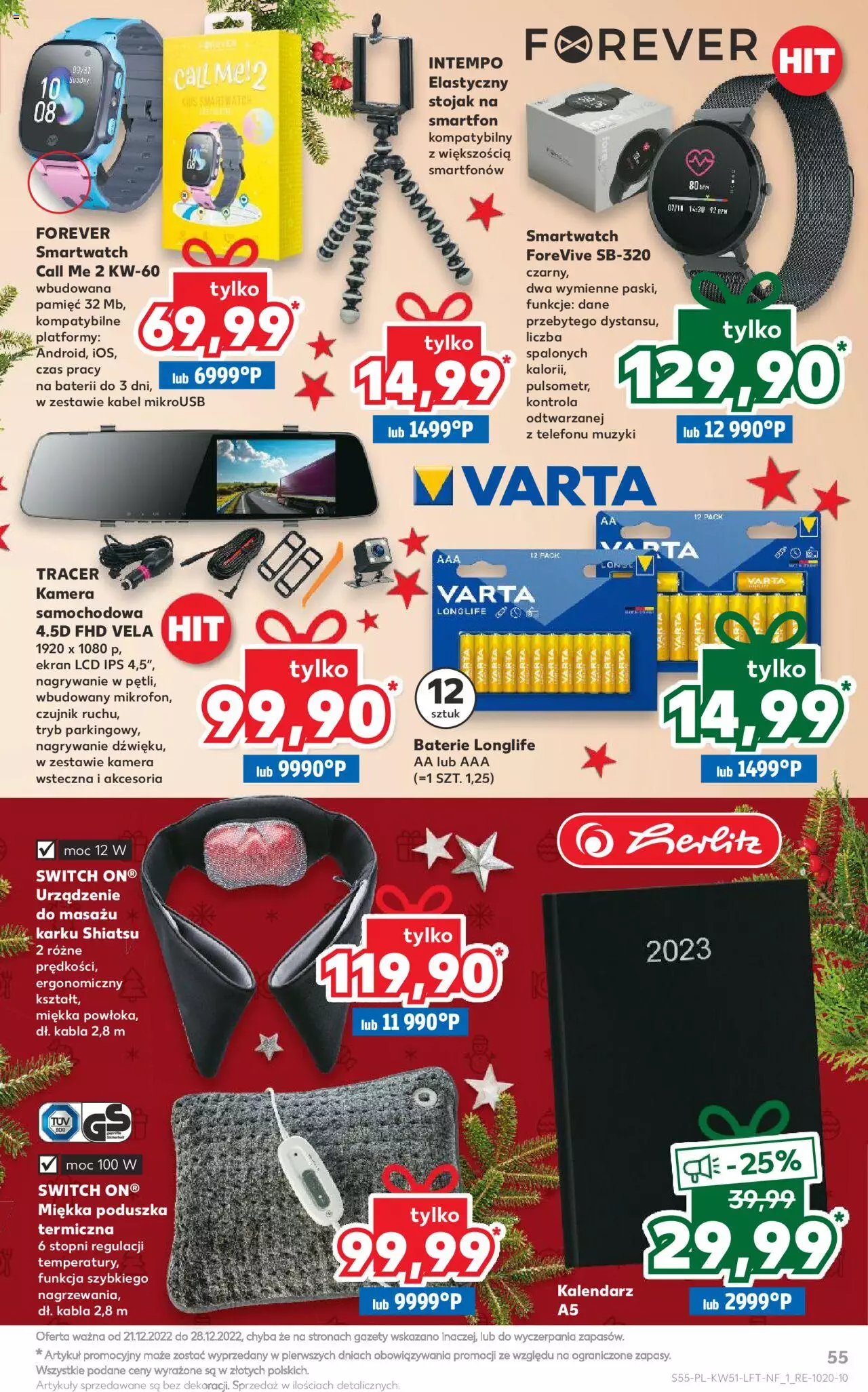 KAUFLAND gazetka ważna od 21.12.2022 do 24.12.2022 strona 55