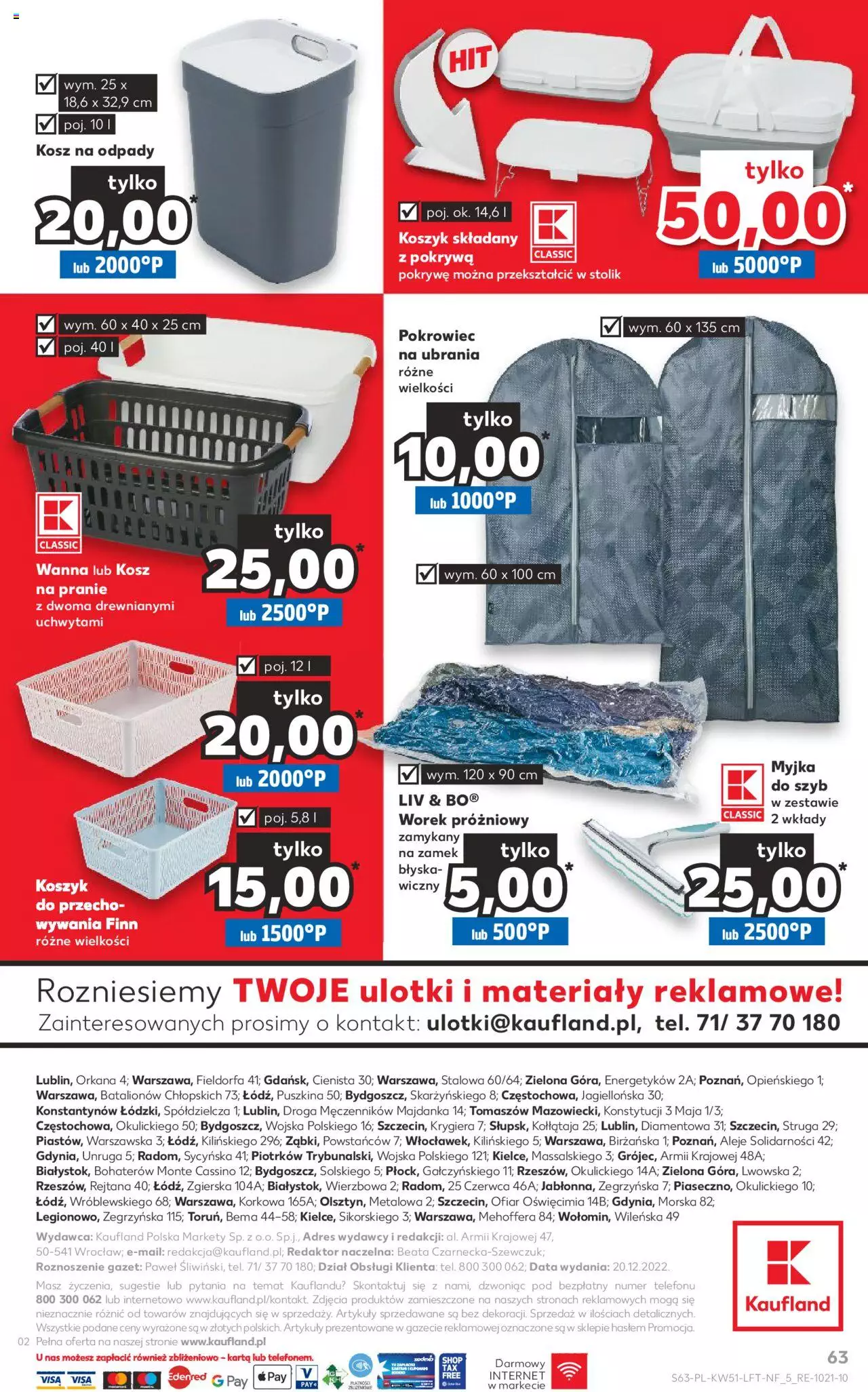 KAUFLAND gazetka ważna od 21.12.2022 do 24.12.2022 strona 63