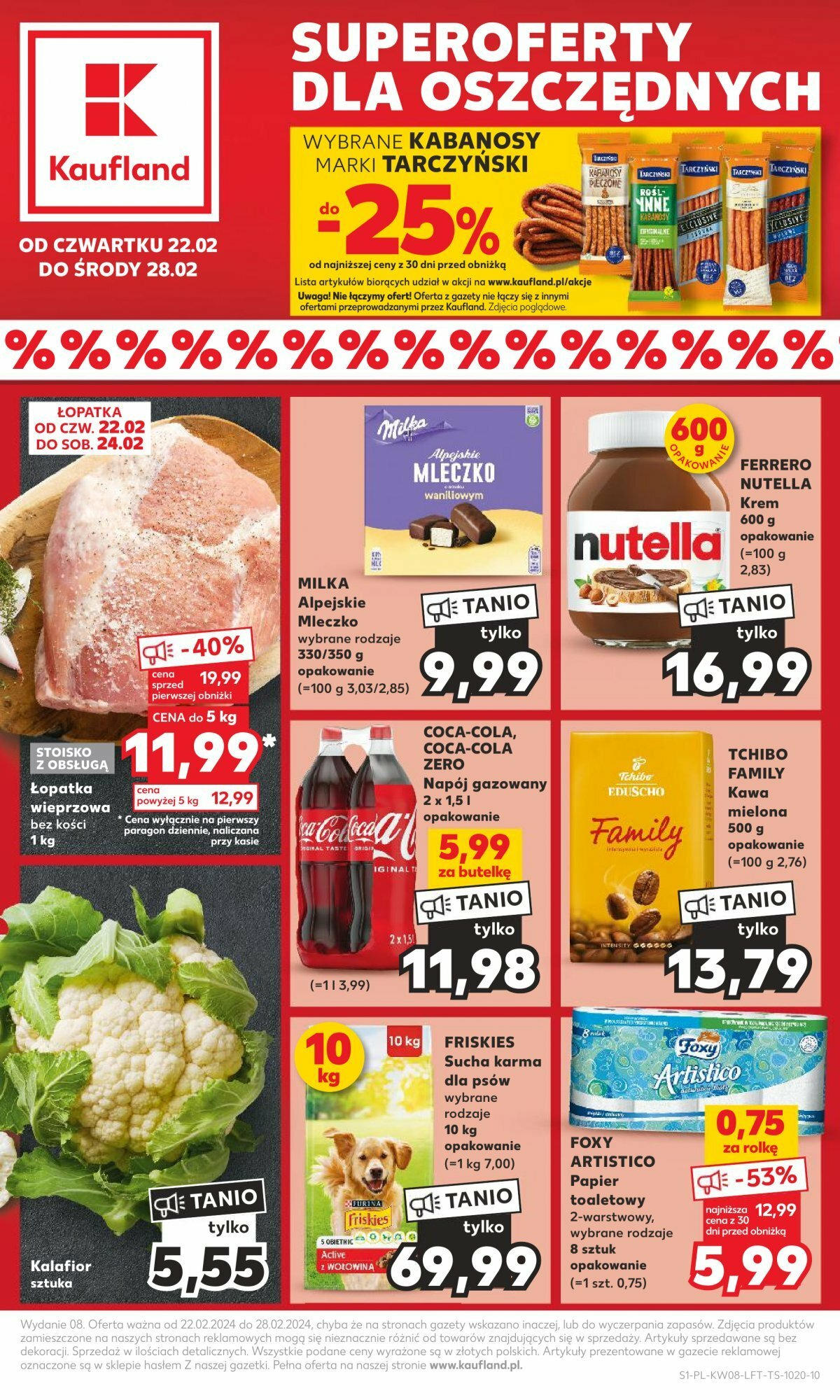 KAUFLAND gazetka ważna od 22.02.2024 do 28.02.2024 strona 1