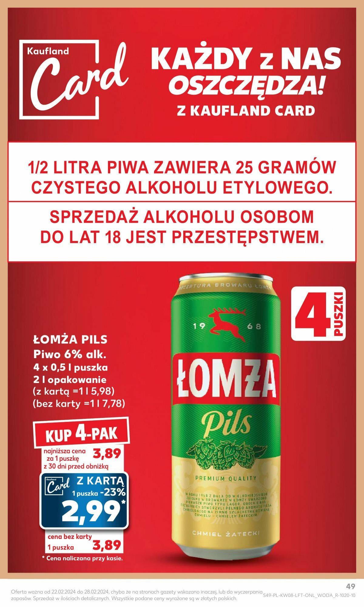 KAUFLAND gazetka ważna od 22.02.2024 do 28.02.2024 strona 43