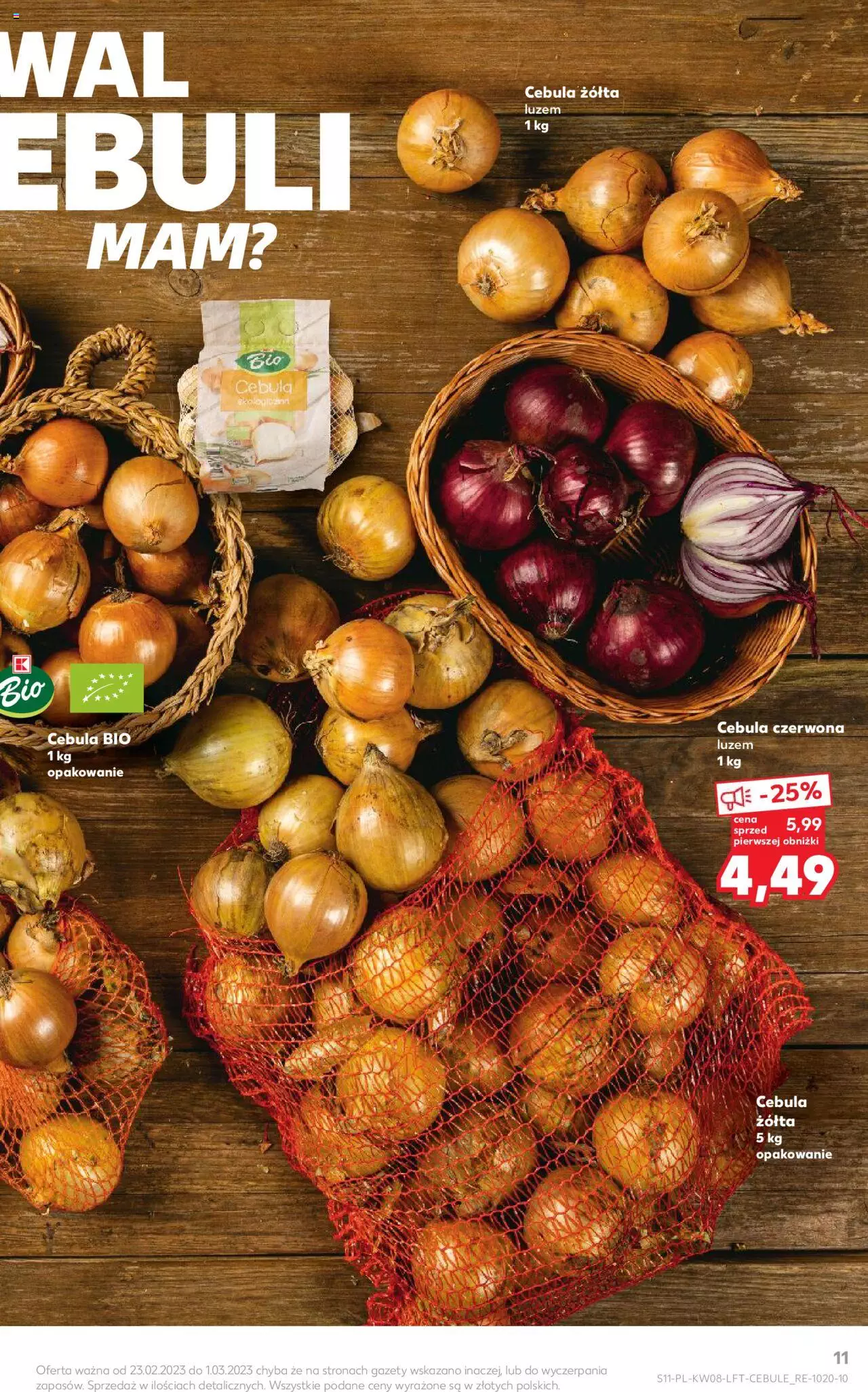 KAUFLAND gazetka ważna od 23.02.2023 do 01.03.2023 strona 11