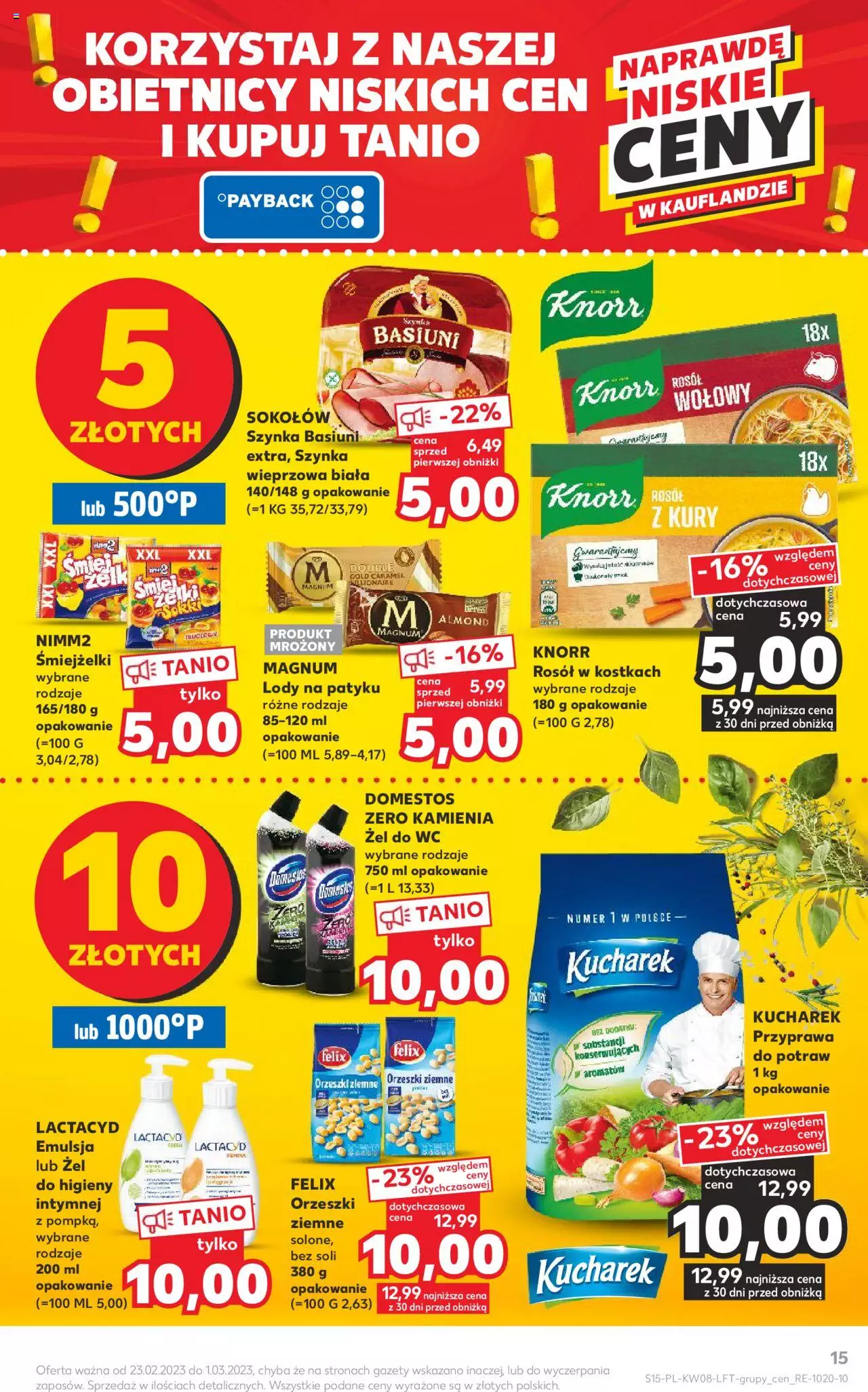 KAUFLAND gazetka ważna od 23.02.2023 do 01.03.2023 strona 15