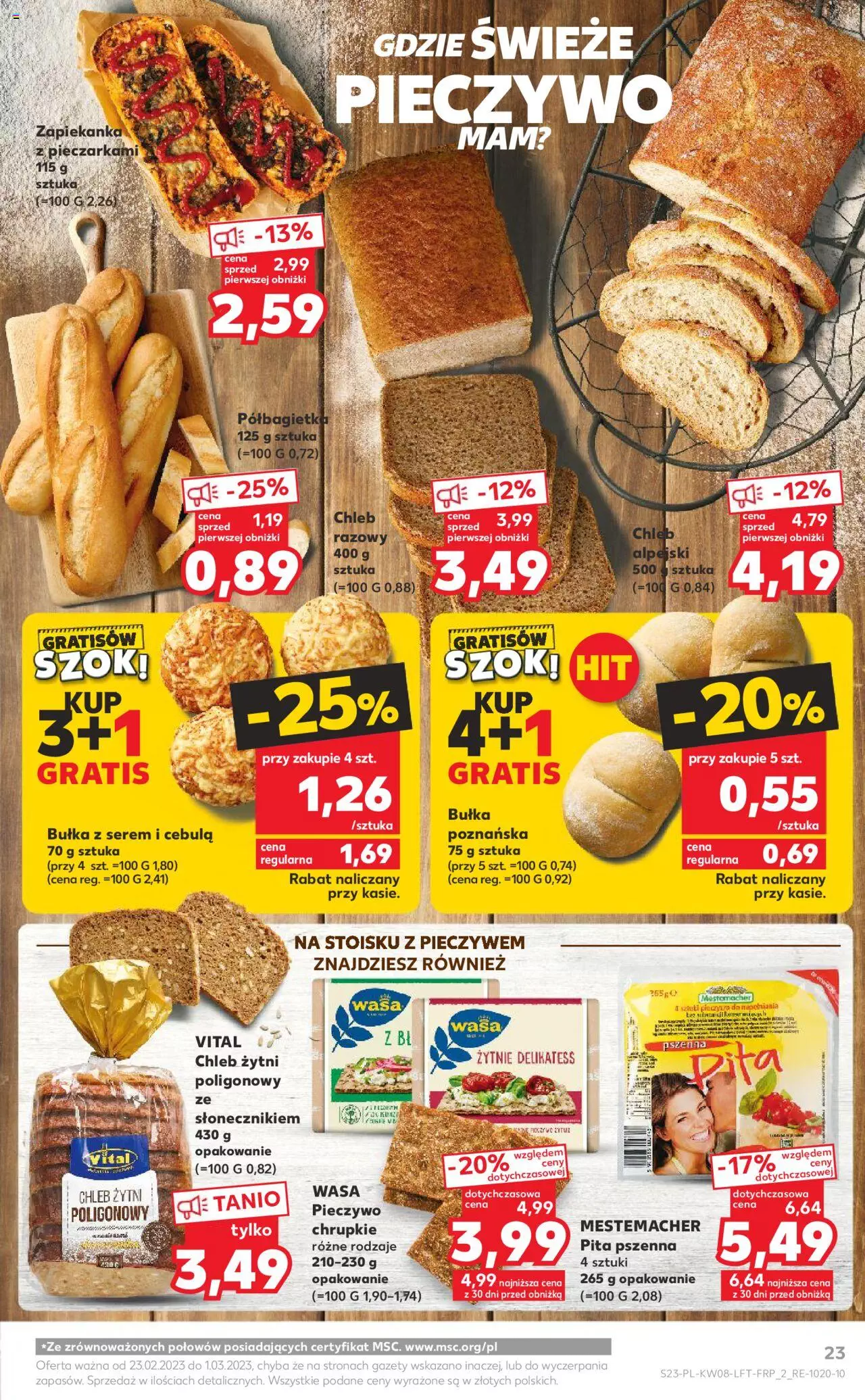 KAUFLAND gazetka ważna od 23.02.2023 do 01.03.2023 strona 23