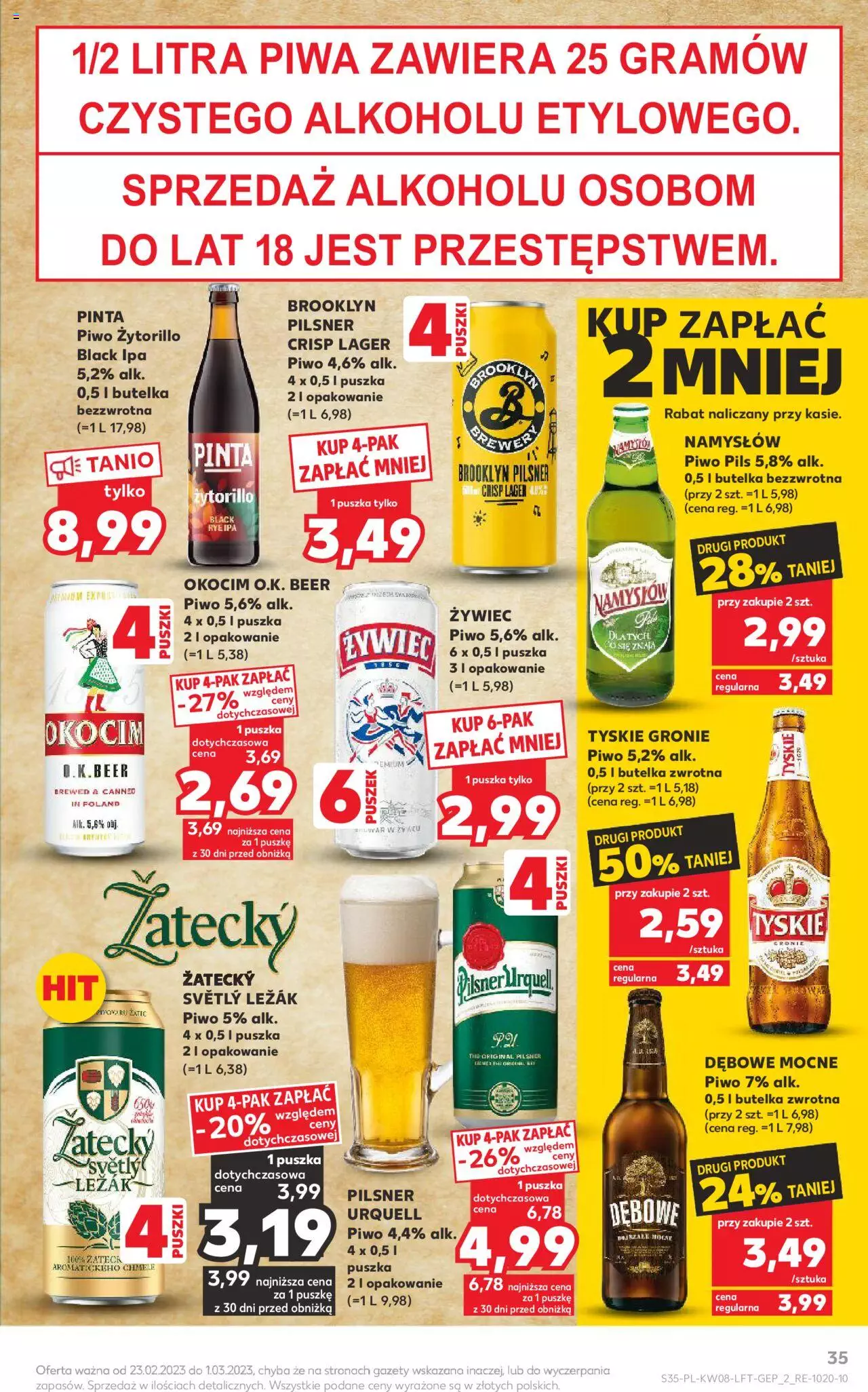 KAUFLAND gazetka ważna od 23.02.2023 do 01.03.2023 strona 35