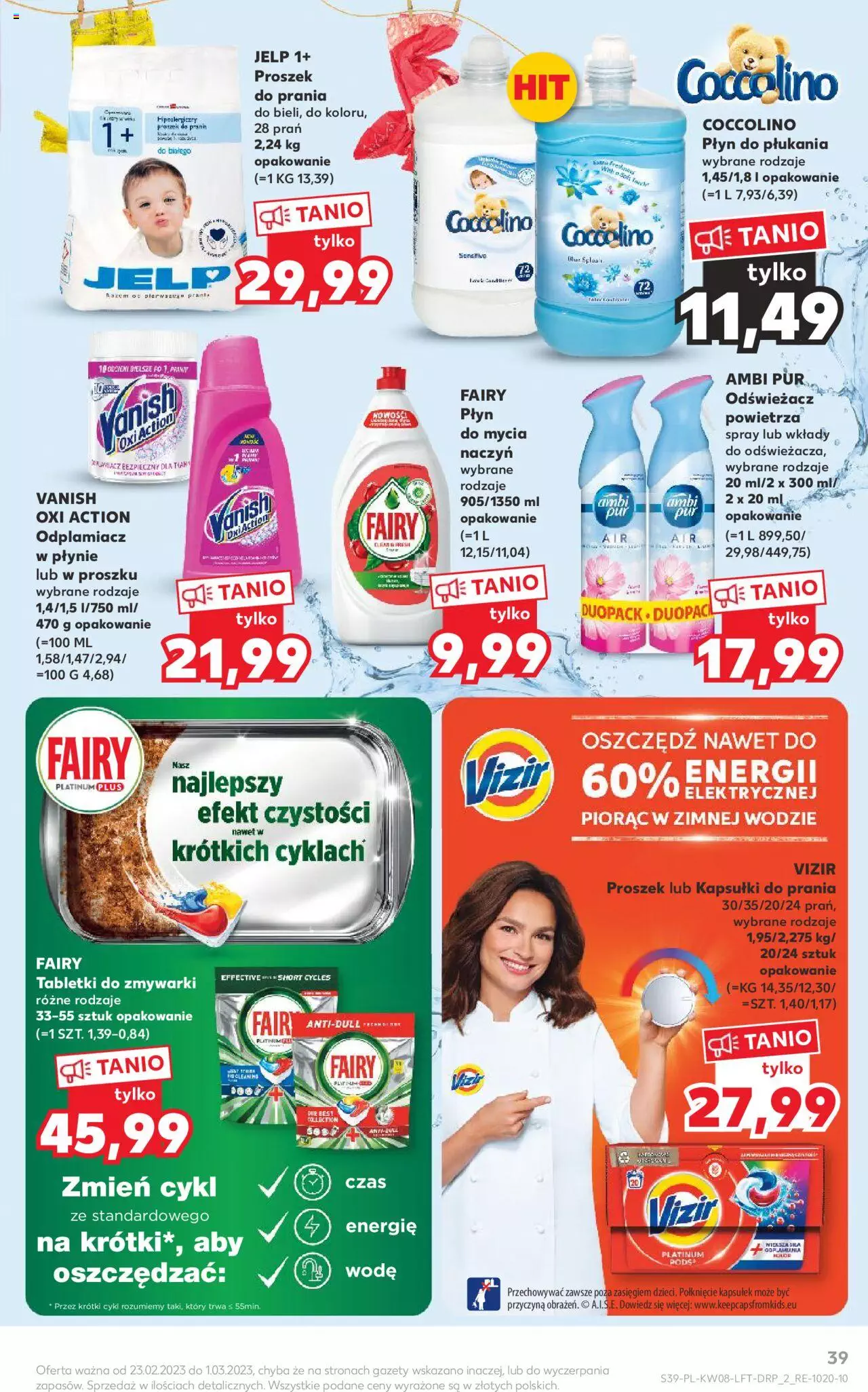 KAUFLAND gazetka ważna od 23.02.2023 do 01.03.2023 strona 39